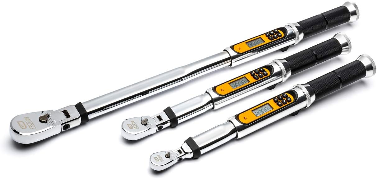 GEARWRENCH 1/4" Drive 120XP Flex Head Electronic Torque Wrench with Angle - 85194