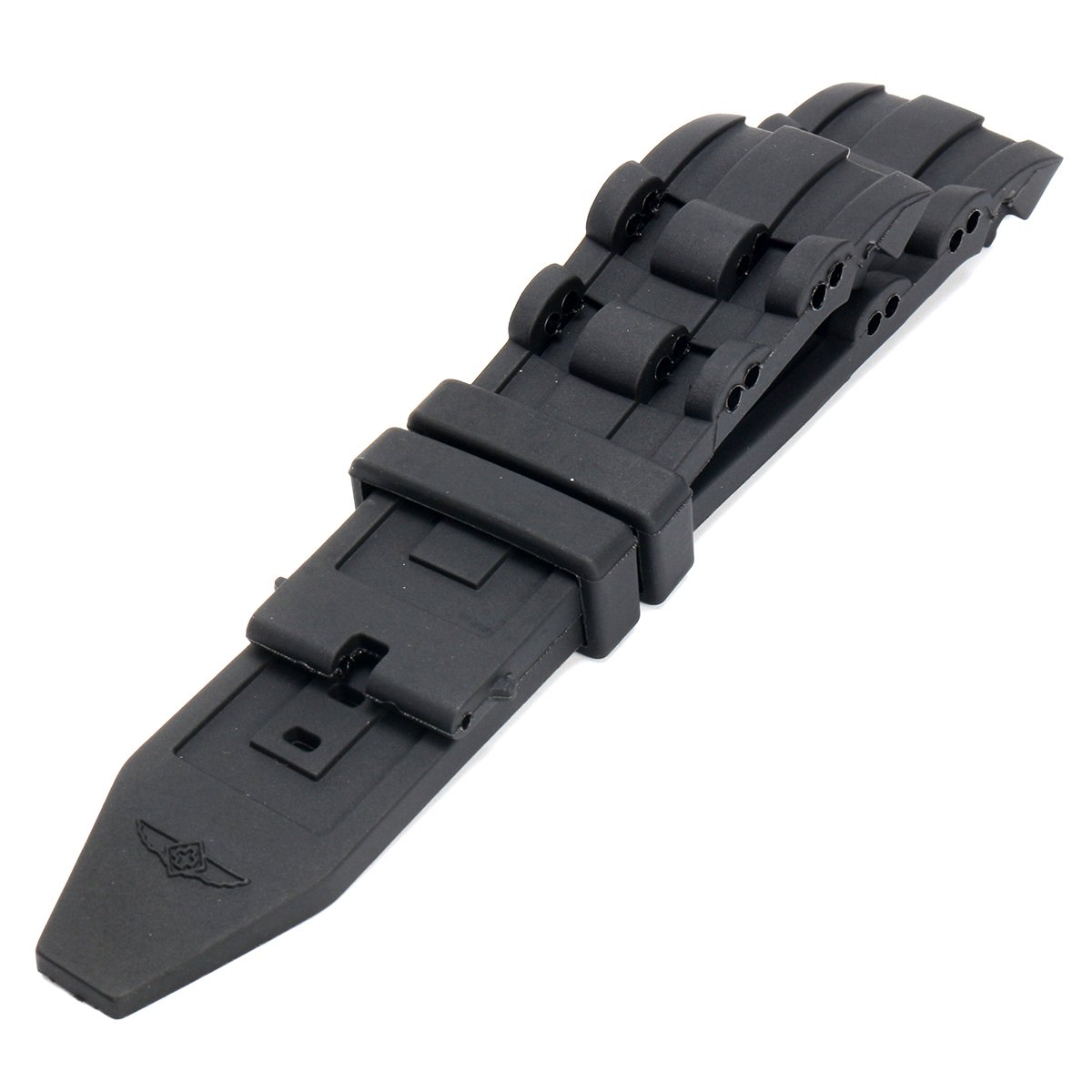 Zapasowy pasek do zegarka Invicta Pro Diver 220 mm, 26 mm, czarny, kauczukowy