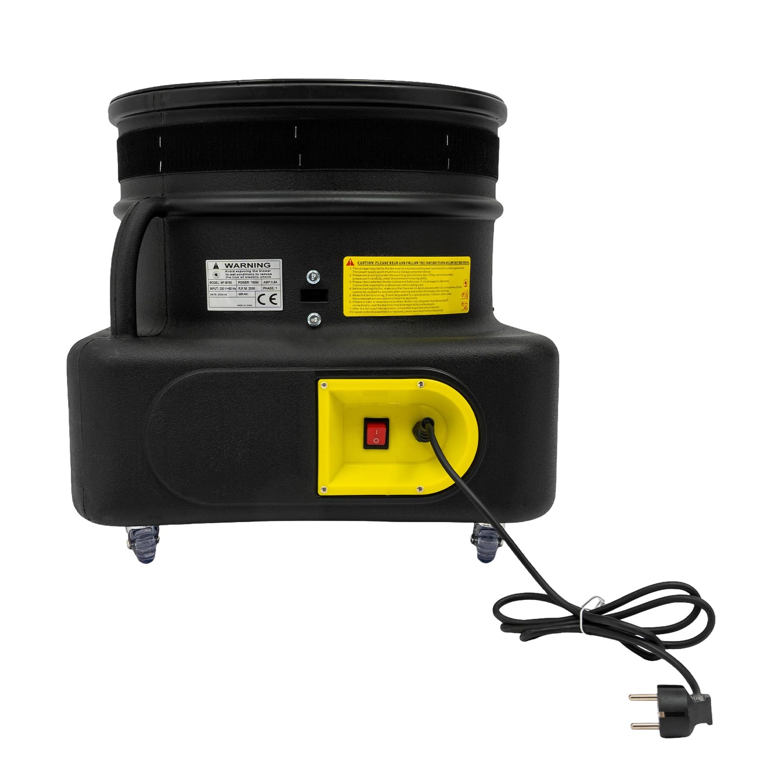 Soffiatore per ballerina di bambole, 750 W, 2800 giri/min, soffiatore permanente per famiglie, aziende, compleanni, feste, negozi