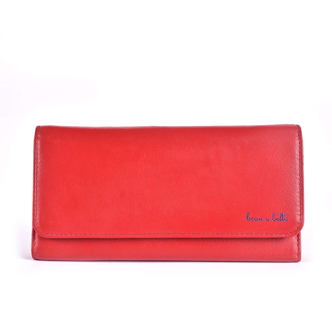 Beau.O.Belle Ladies Leather Wallet L-720 RED