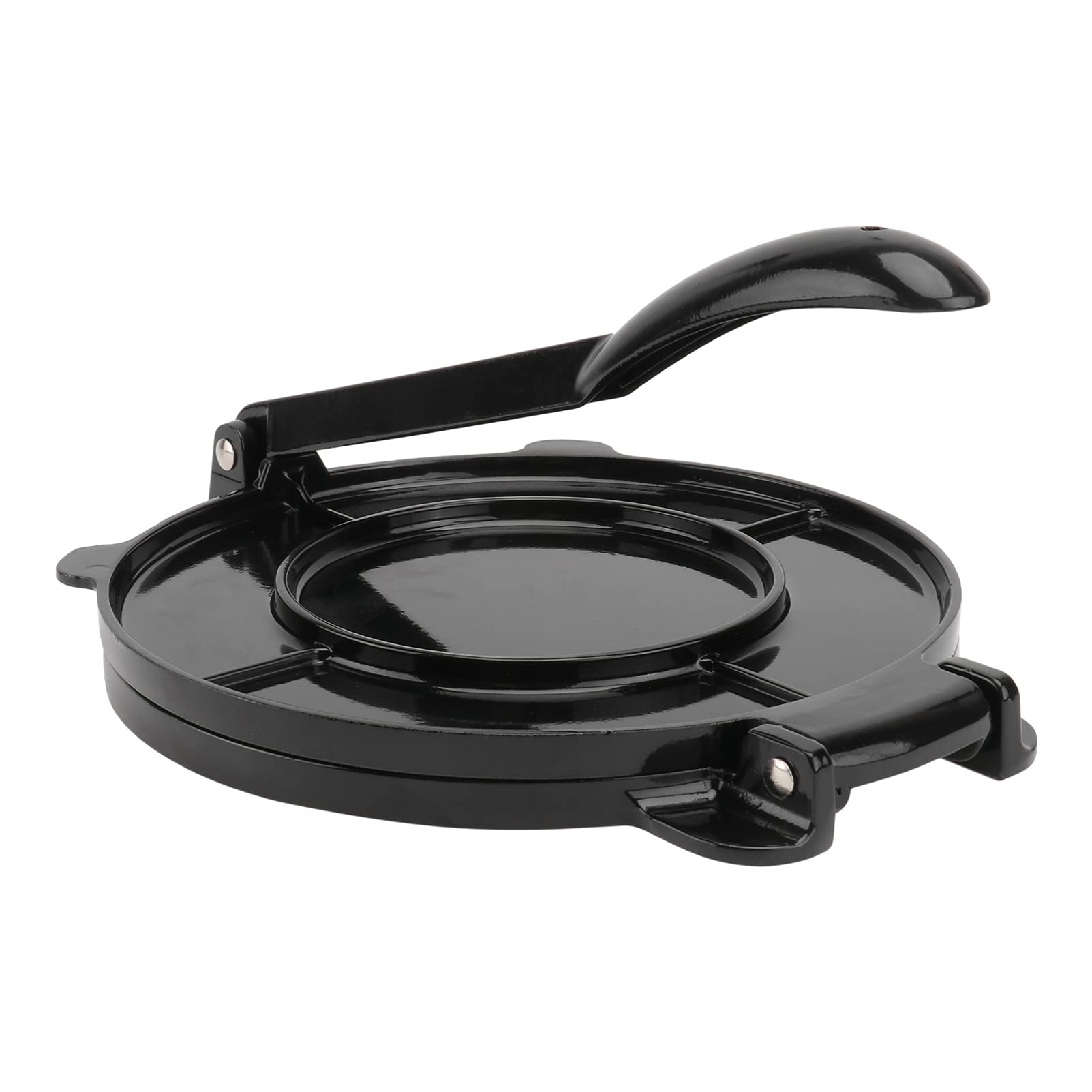 Cabilock 1pc Roti Maker Roti Press Maker Panetonne Tortilla Press 6. 5 Inch Tortilla Maker Press Comal for Tortillas Waffle Crepe Press Maker Flour Aluminum Alloy To Rotate Dumpling Italy