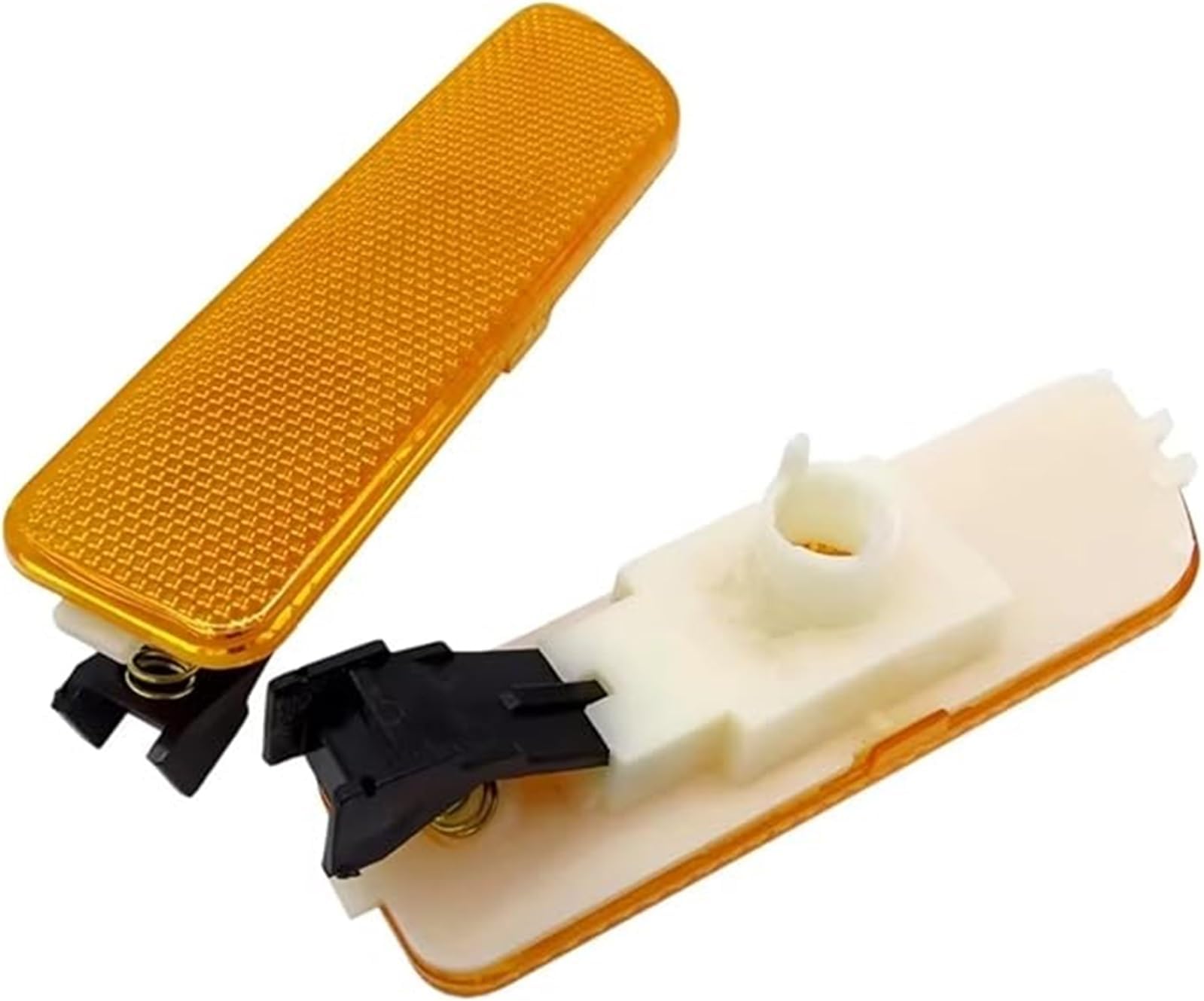 For Vw for Golf Mk4 1999 2000 2001 2002 2003 2004 2005 Front Side Marker Lights Turn Signal Lamp Indicators Blinker Lens Dynamic Side Indicator(White)