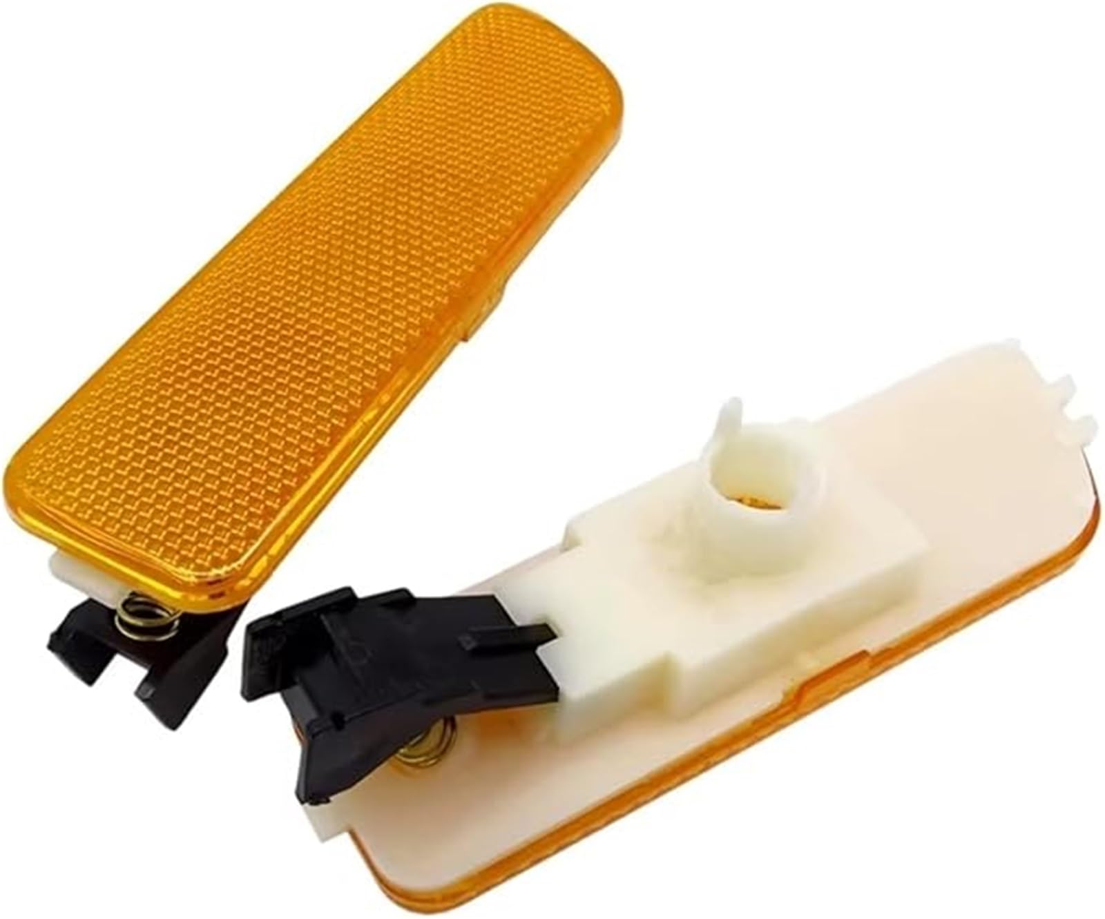 For Vw for Golf Mk4 1999 2000 2001 2002 2003 2004 2005 Front Side Marker Lights Turn Signal Lamp Indicators Blinker Lens Dynamic Side Indicator(White)