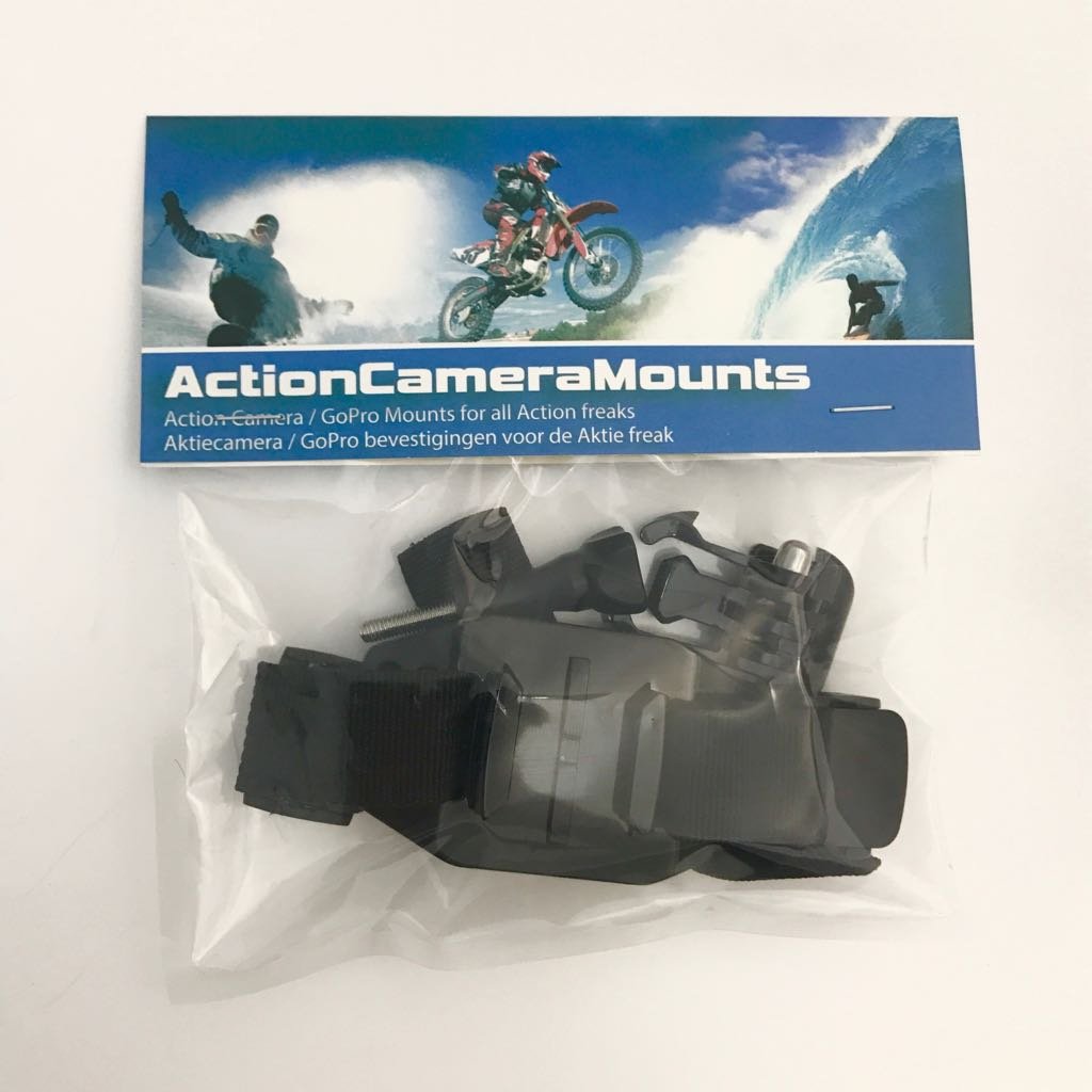 verstellbar Belüftete Helm Strap Mount für GoPro/actioncameras