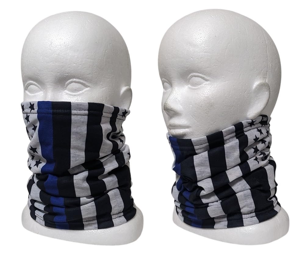 Zanheadgear® Motley Tube® Fleece Lined Thin Blue Line