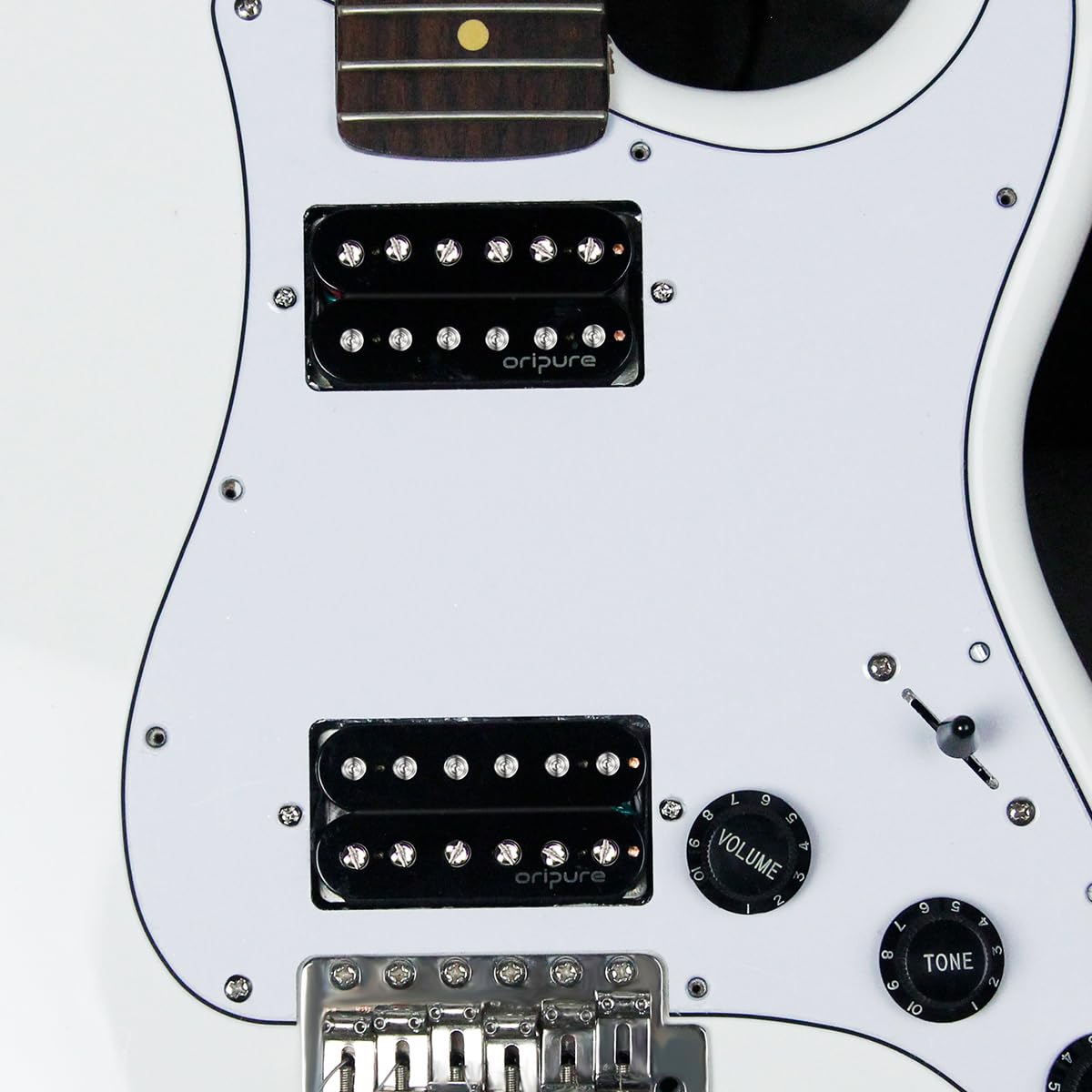 OriPure ALNICO 5 Humbucker Tonabnehmer Set schwarz Hals Brücke