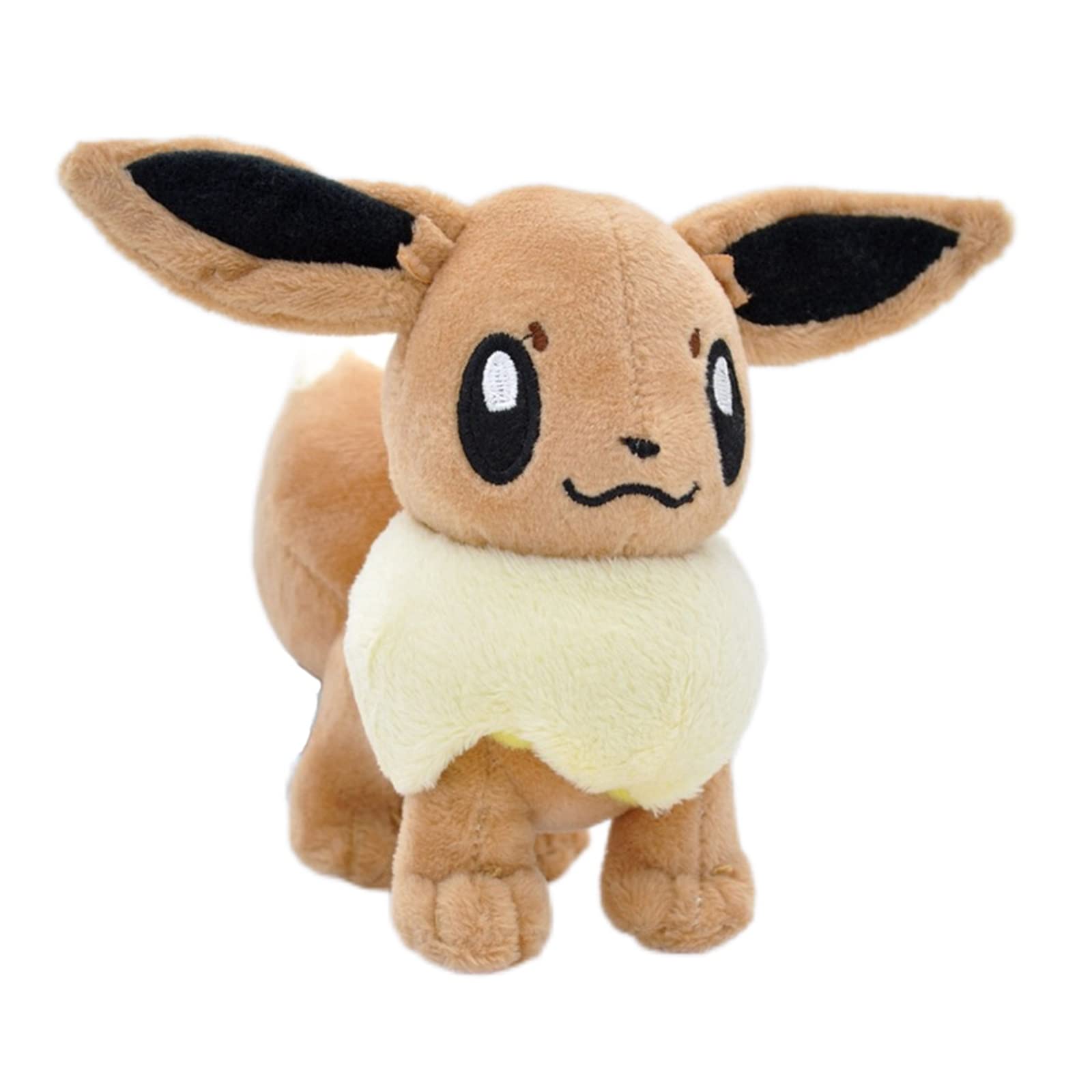 Hovaa Eevee Plush Toy, Eevee Evolutions Plush, Eevee Umbreon Sylveon Vaporeon Jolteon Leafeon Espeon Flareon Glaceon Evolution Plushies Toy, Soft Doll Toy Birthday Kids Gift for Children