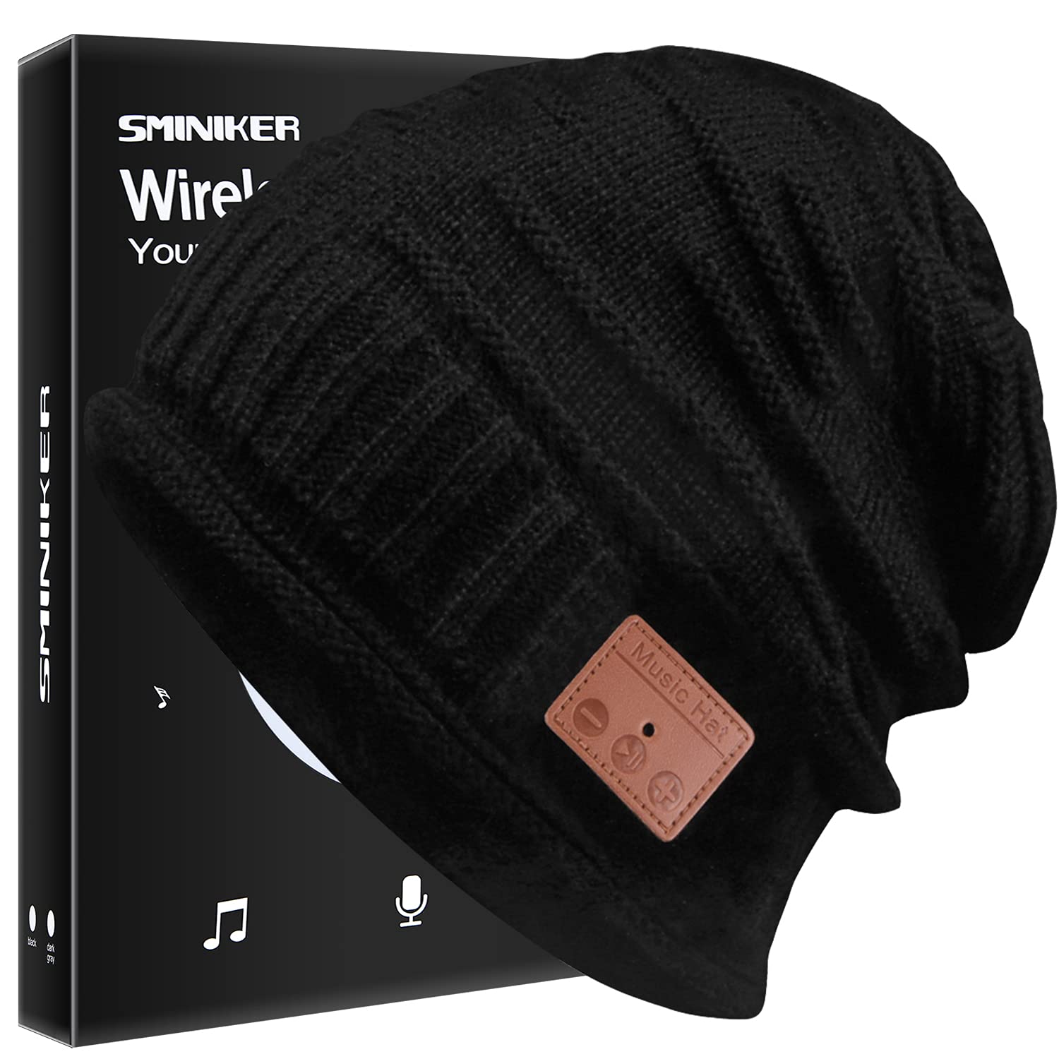 sminiker wireless beanie hat
