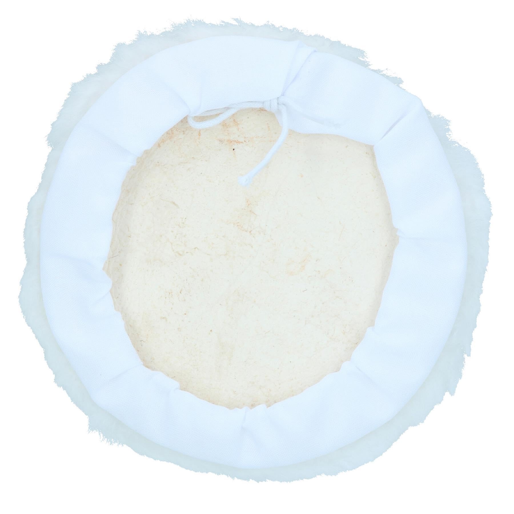 AB Tools 180mm Lambs Wool Polishing Bonnet Soft Final Buffing Mop Machine Polisher SIL18