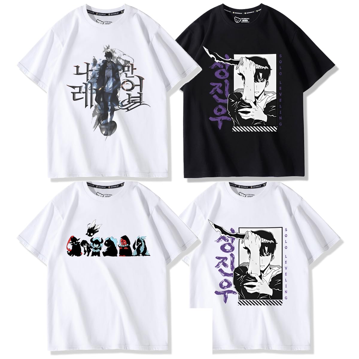 Amazon.co.jp: 俺だけレベルアップな件 Tシャツ 水篠旬 半袖 みずしの 