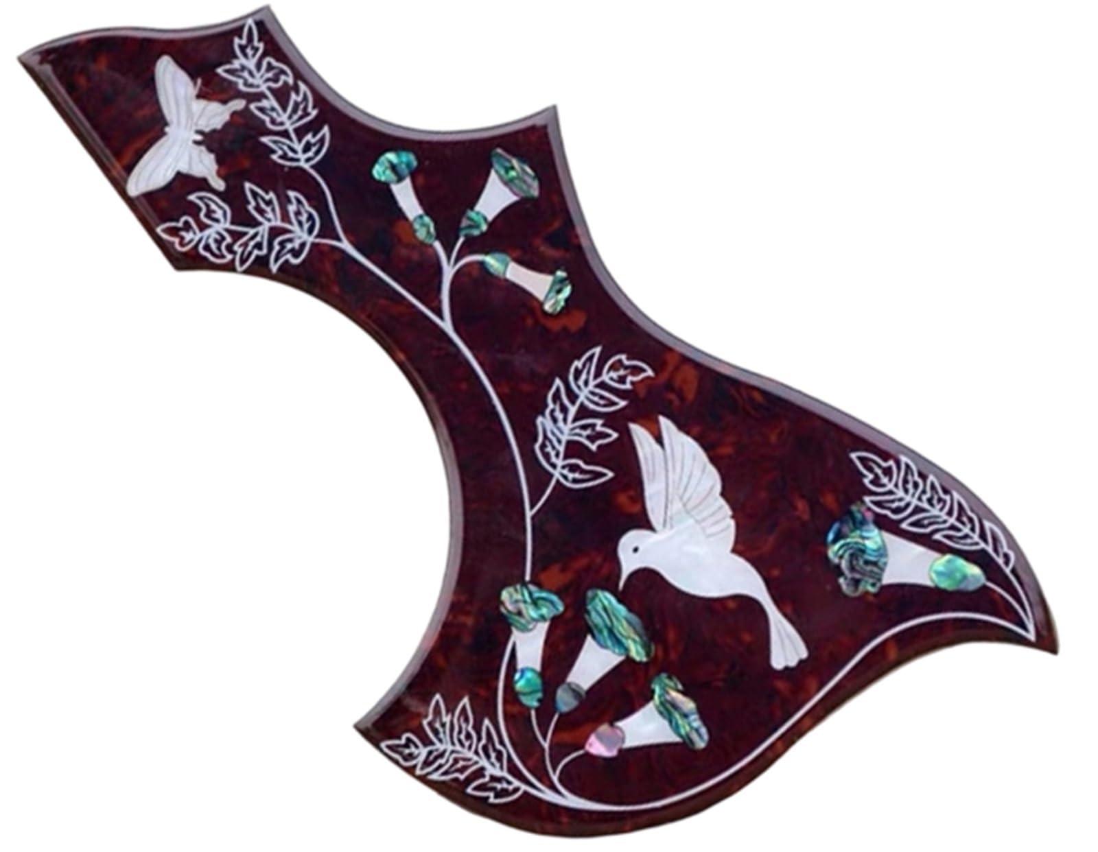 Uniwersalna osłona pickguardu do gitary akustyczne Pickguard do gitary akustycznej wykonany z pogrubionego materiału celuloidowego