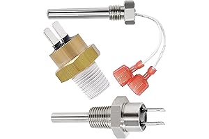 Pentair MasterTemp 250 Replacement Parts: Stack Flue Sensor, High Limit Switch, Heater Thermistor Combo