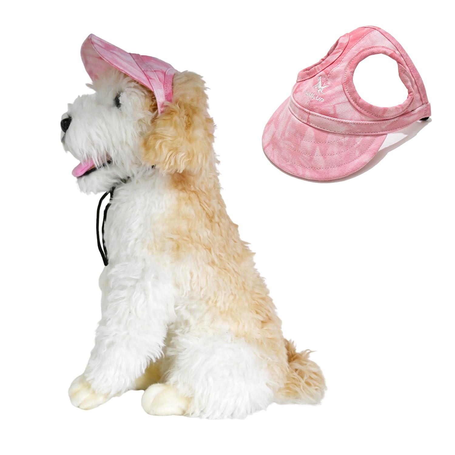 Chapeau pour chien avec trous auriculaires casquette de baseball plein air chat