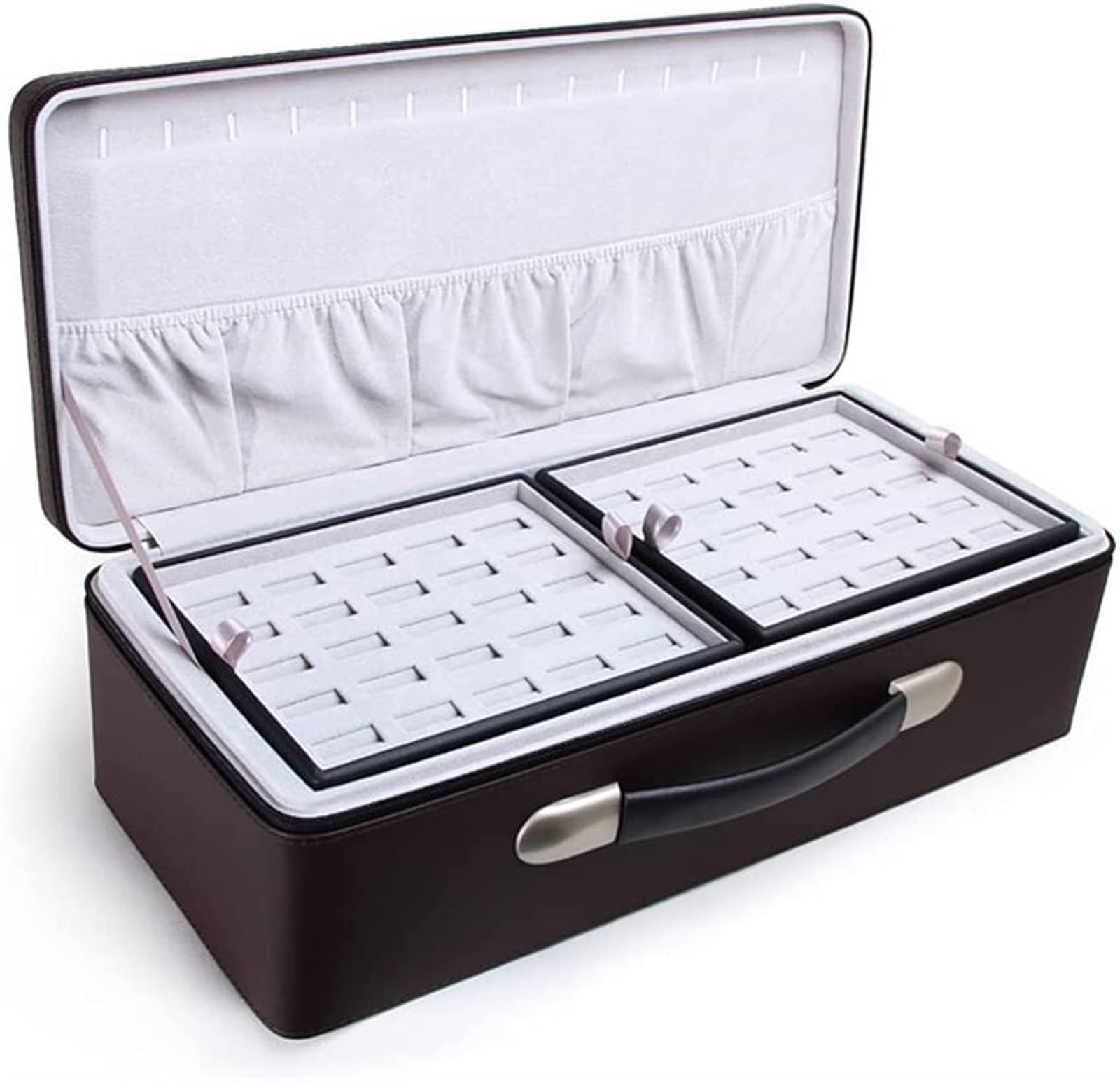 OZBMA Travel Jewelry Organizer Box Storage Case Girl Portable Earring Ring Necklace Jewellery