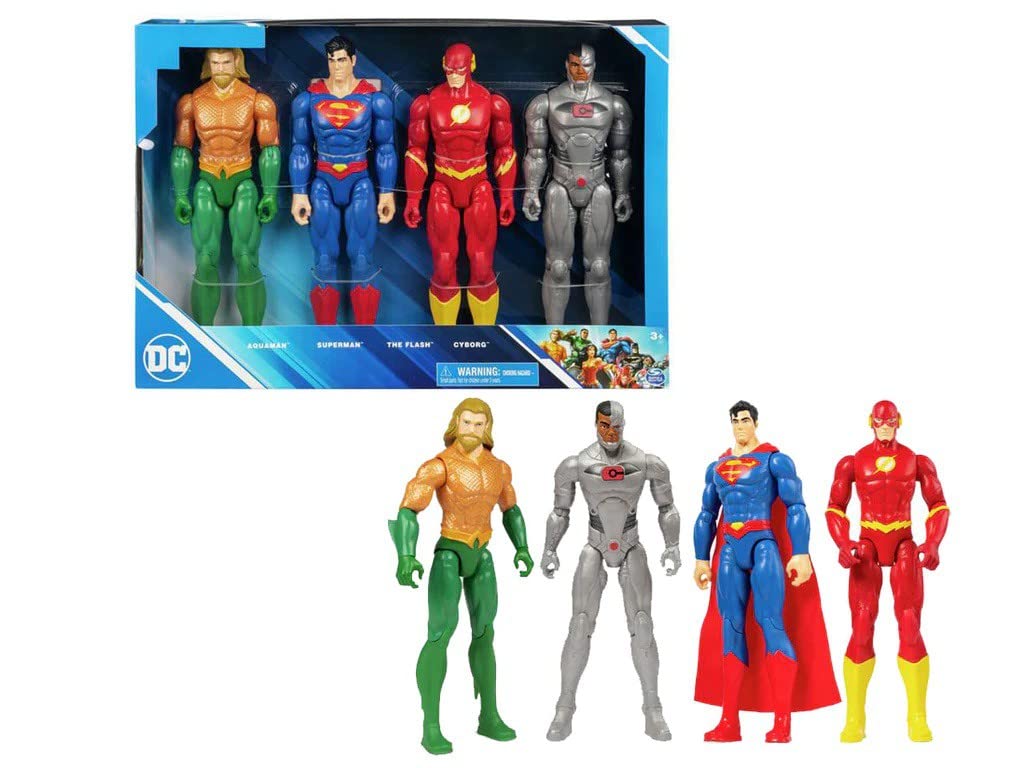 DC Comics Super Heroes Special Box Set of 4 Figures Action