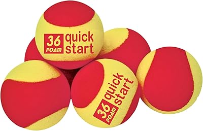 Oncourt Offcourt Quick Start 36 Foam Tennis Balls, Pack of 12