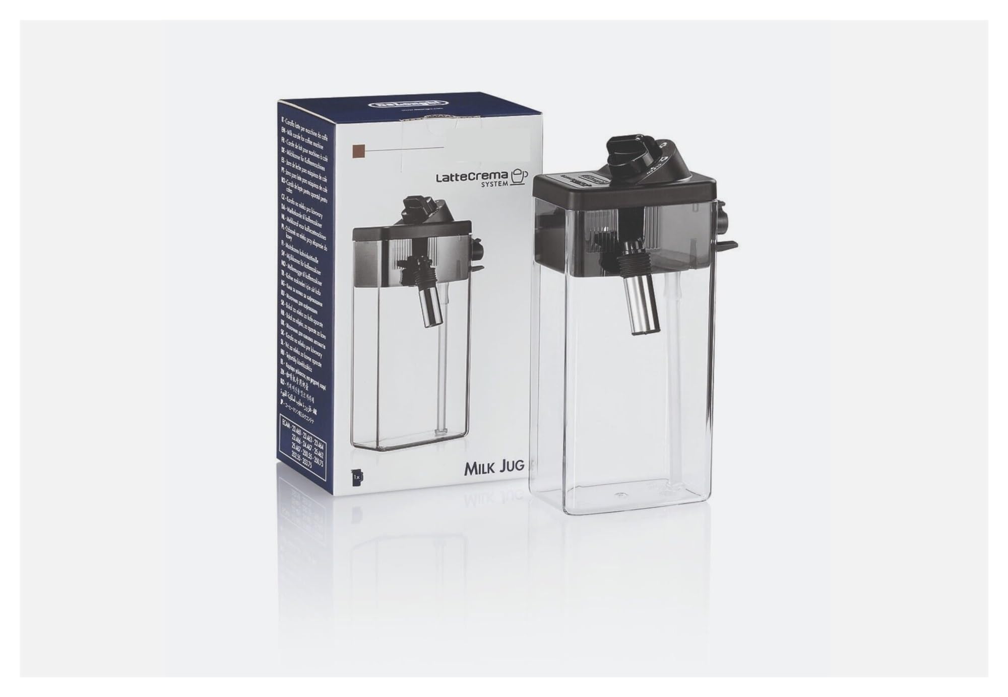 Brocca for Latte, Compatibile Con Delonghi, 5613261891 Brocca for Latte Macchina Da Caffè Primadonna Eletta ECAM28 ECAM44 ECAM55 Sostituzione Caraffa Del Latte