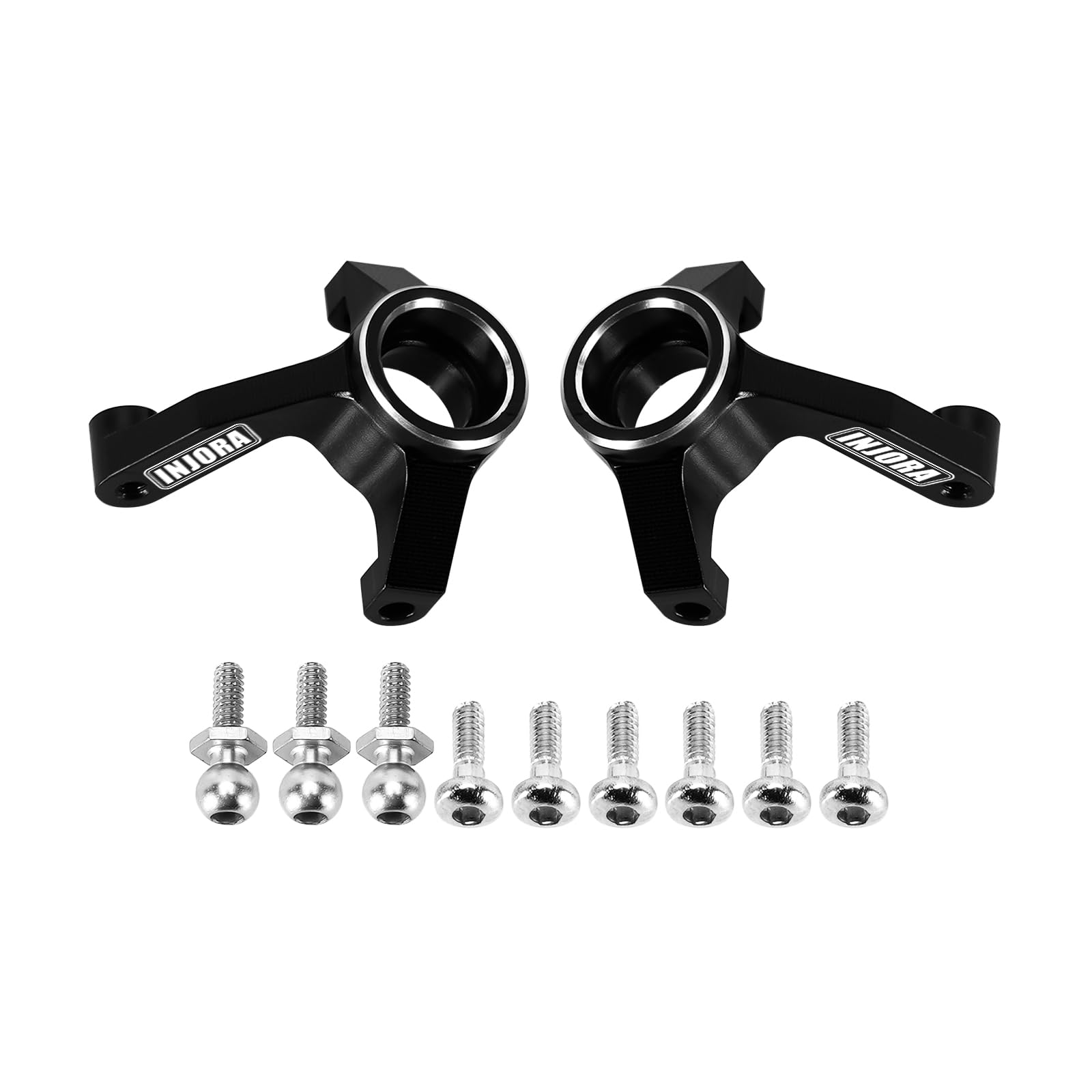 Amazon.com: INJORA Aluminum Front Steering Knuckles, Caster Blocks