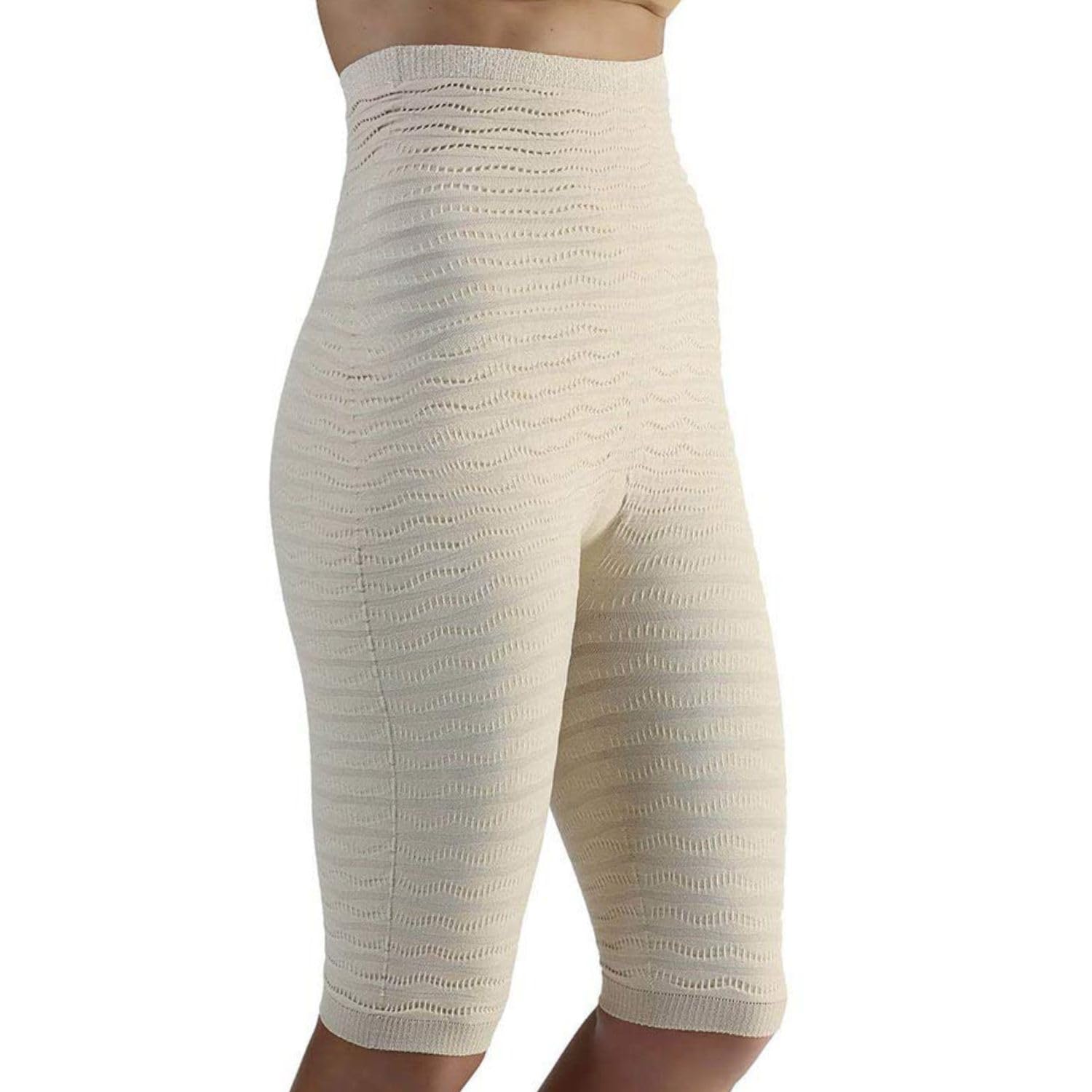 Spikenergy Guaina con Fascia Lombare Supporto Schiena Donna Elettro Magnetoterapia - Pantaloncini con Cintura Elastica Ortopedica, Dispositivo Medico Detraibile - Made in Italy
