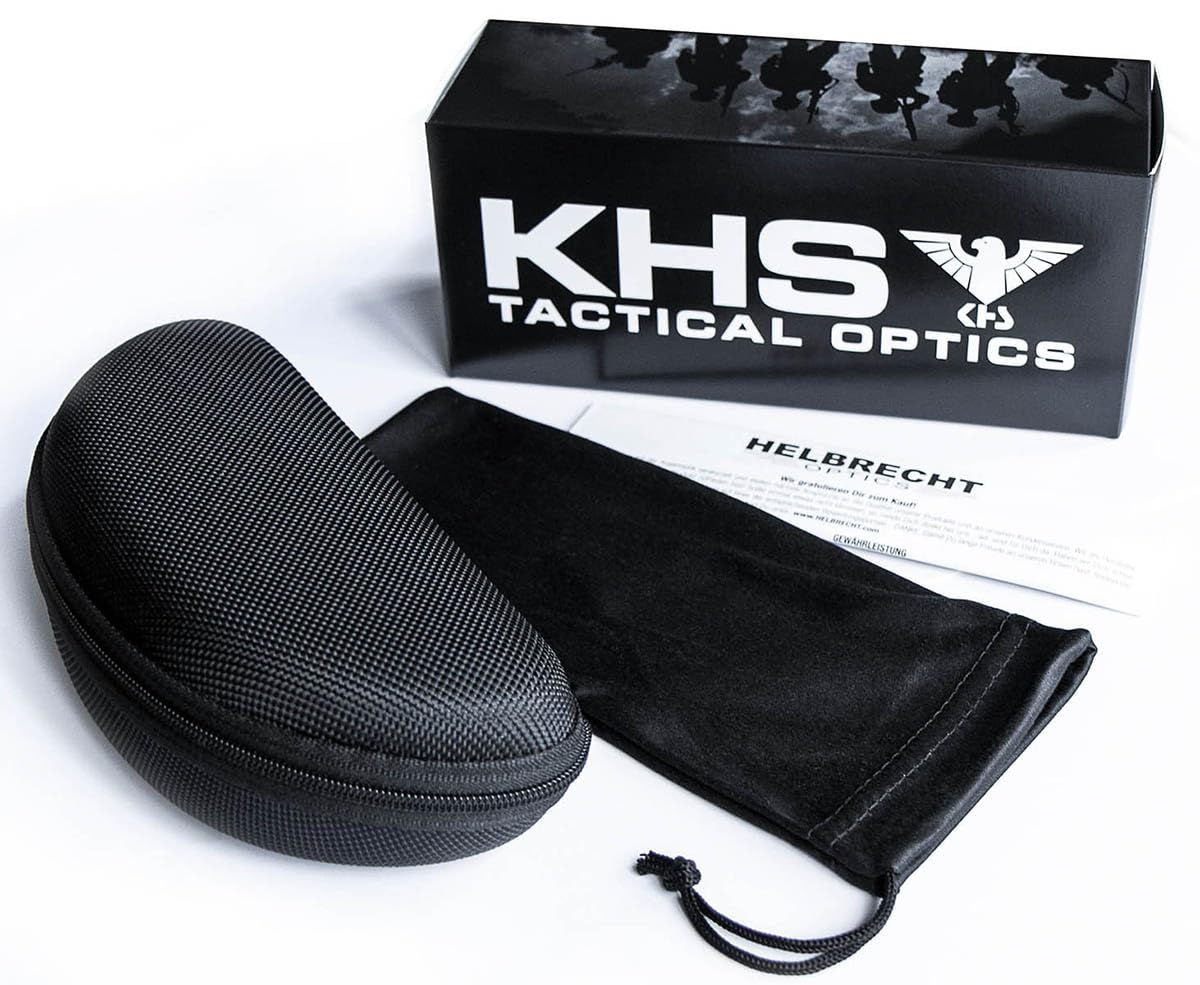 KHS Tactical Optics Multifunktionsbrille KHS-120b-a, smoke/schwarz