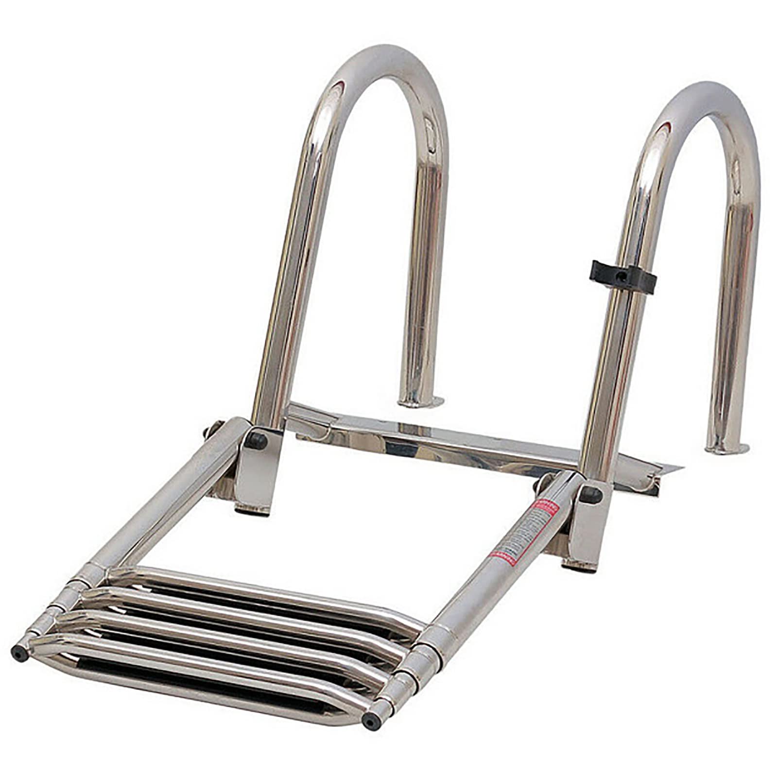 Scaletta Bagno Telescopica Barche A 4 Gradini Scaletta Bagno Barche Scaletta Bagno Pieghevole in Acciaio Inox con Pedali Antiscivolo Scaletta Barche Scaletta Telescopica Yachts Marina