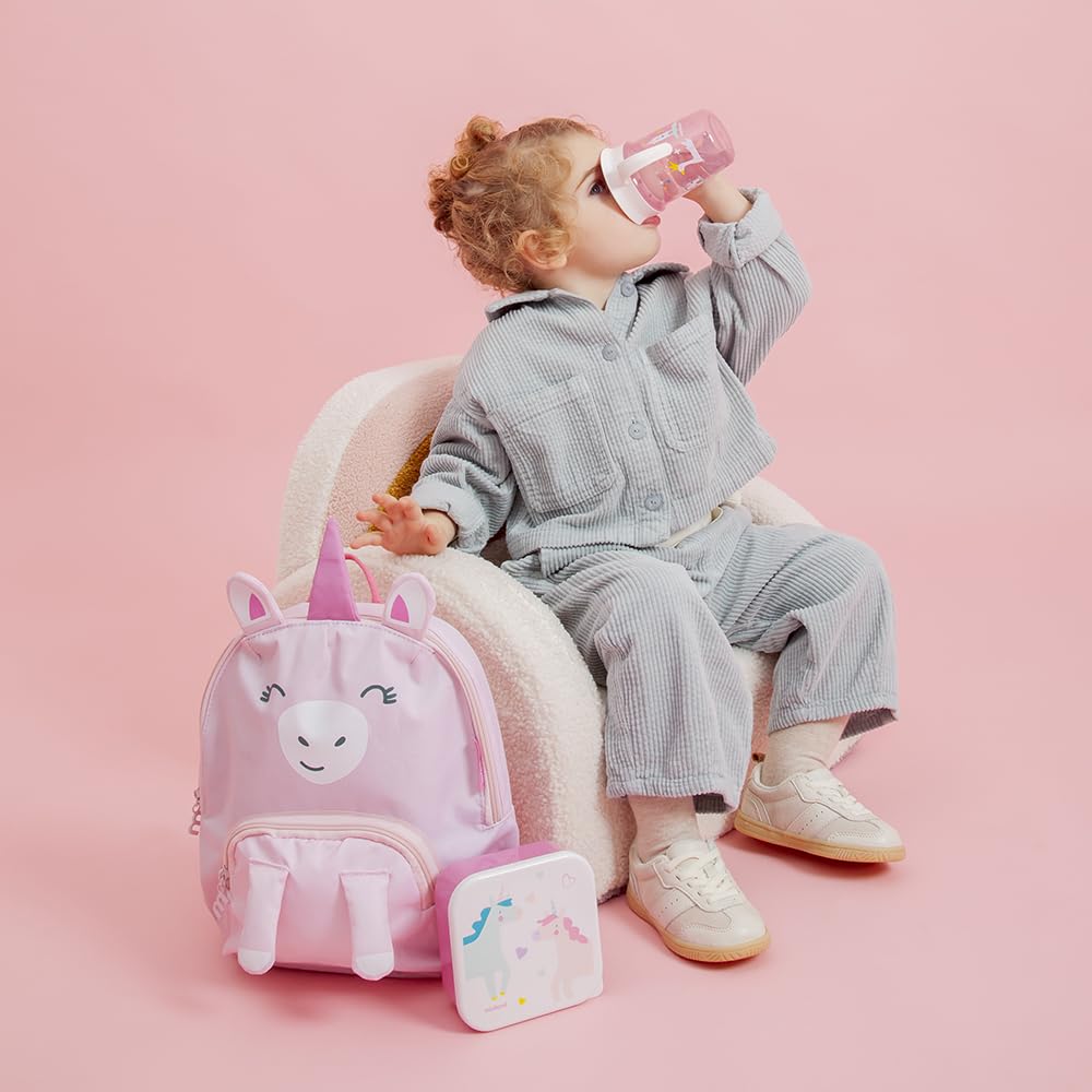 Miniland Set de 3 Boîtes à Déjeuner Enfant Empilables Lavables au Lave-Vaisselle Sans BPA
