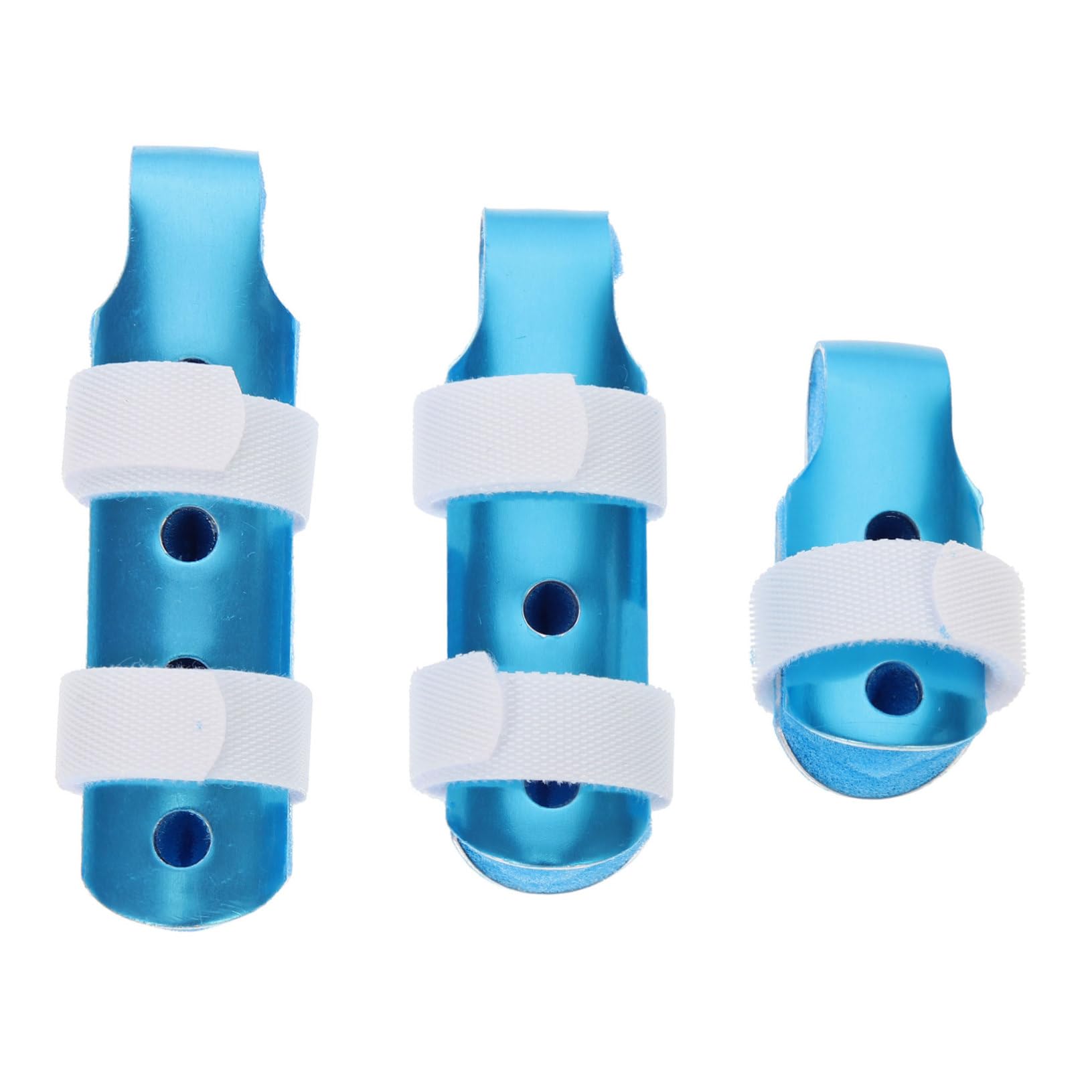 Healeved 3pcs Splint Hand Stop Thumb Brace Fixation Thumb Splint Right Hand Fixing Splint Middle Stand Support Blue Sponge
