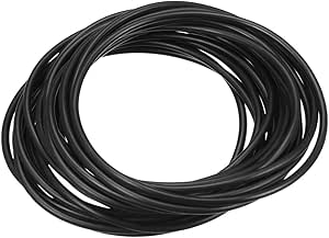 SOURCING MAP Joints Toriques 28mm OD 25mm ID 1.5mm Largeur Nitrile Caoutchouc Métrique Joint