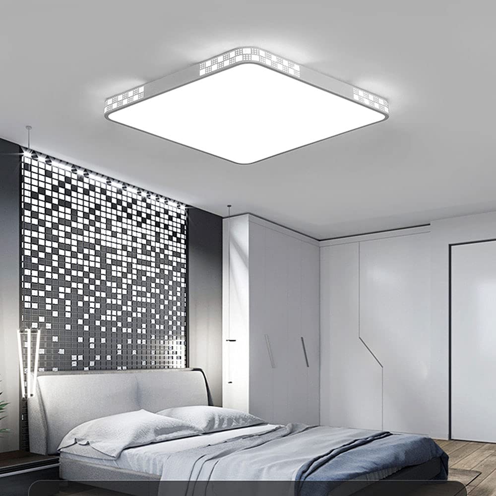 Lampe de chambre dimmable LED noire ultra-mince pour salon moderne
