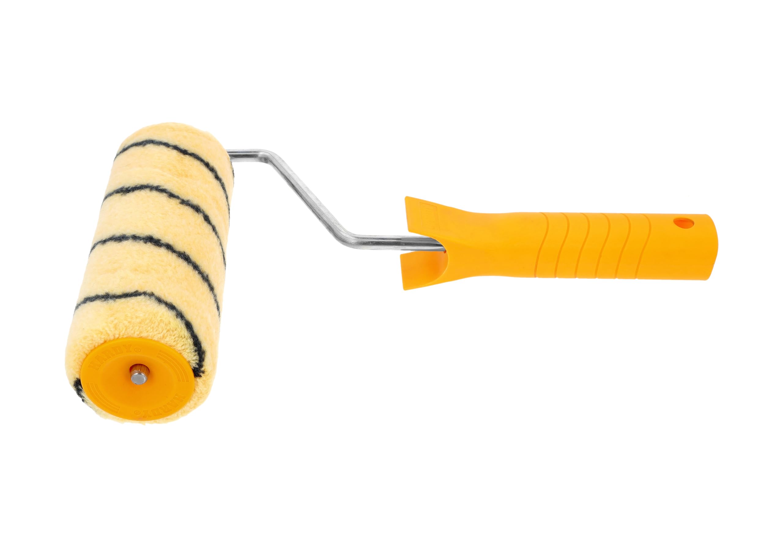 Hardy Working Tools - Kit Rullo 2 Pezzi: 1 Manicotto Largho da 18 cm + Montura Pelo in Poliestere Hardstar 13 mm Ø48 mm, DuoSystem Scorrimento fluido, Per Pareti e Soffitti – Finitura Liscia