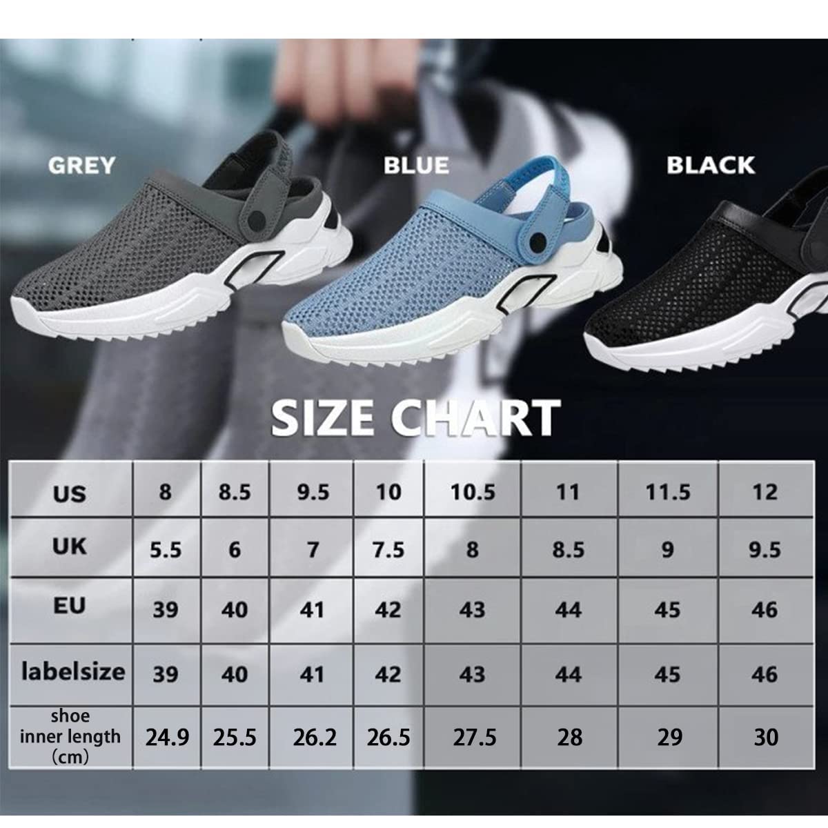 Men's Orthopedic Hollow-Out Summer Sandals,Platform Mesh Mules Slippers, Orthopedic Diabetic Walking Boat Shoes Breathable with Arch Support Knit  Mesh Walking Shoes Beach Sandals (Grey,US11.5) : Amazon.co.uk: Fashion