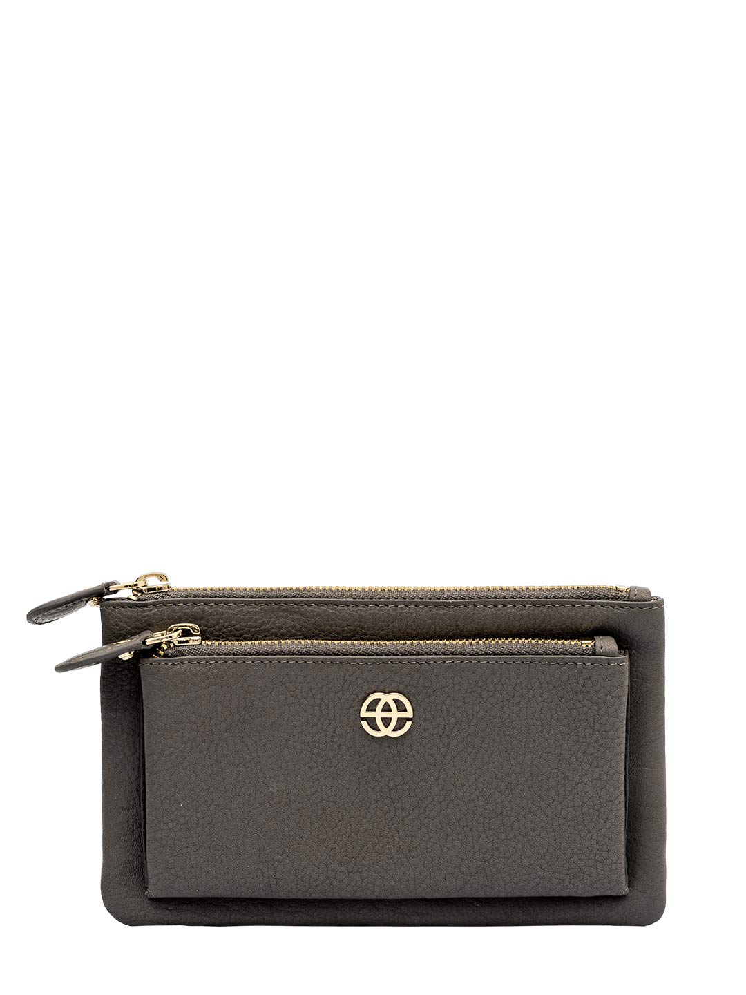 eskeAleta Women's Zip Pouch | Thin Genuine Leather Purse | RFID Protected | Compact Coin Purse with Card & Cash Slots | Cute Pocket Wallet for Women | Travel-Friendly & Stylish Design