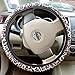 Car Steering Wheel Cover Neoprene Automotive Steering Wheel Cover Anti Slip and Sweat Absorption Auto Car Wrap Cover Sunflower Cactus Leopard Pattern (Pure Leopard)