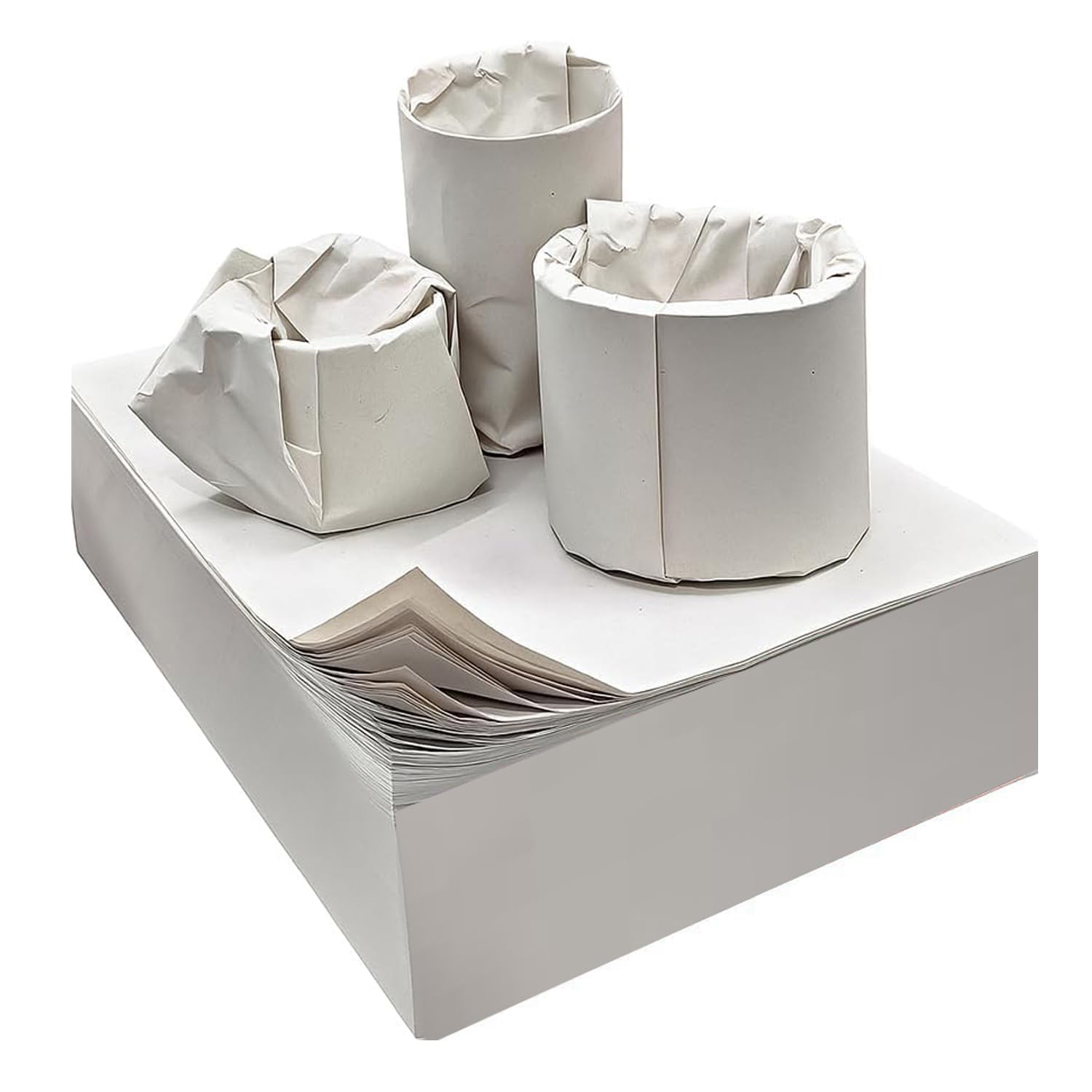 Ponghei White 200 Newspaper Offcuts A3 Packing Paper Sheets For Moving House, 42X32cm Newsprint Paper For Packaging Moving Shipping Supplies, Wrapping Fragile Items, Gifts, Clothes, Arts & Crafts