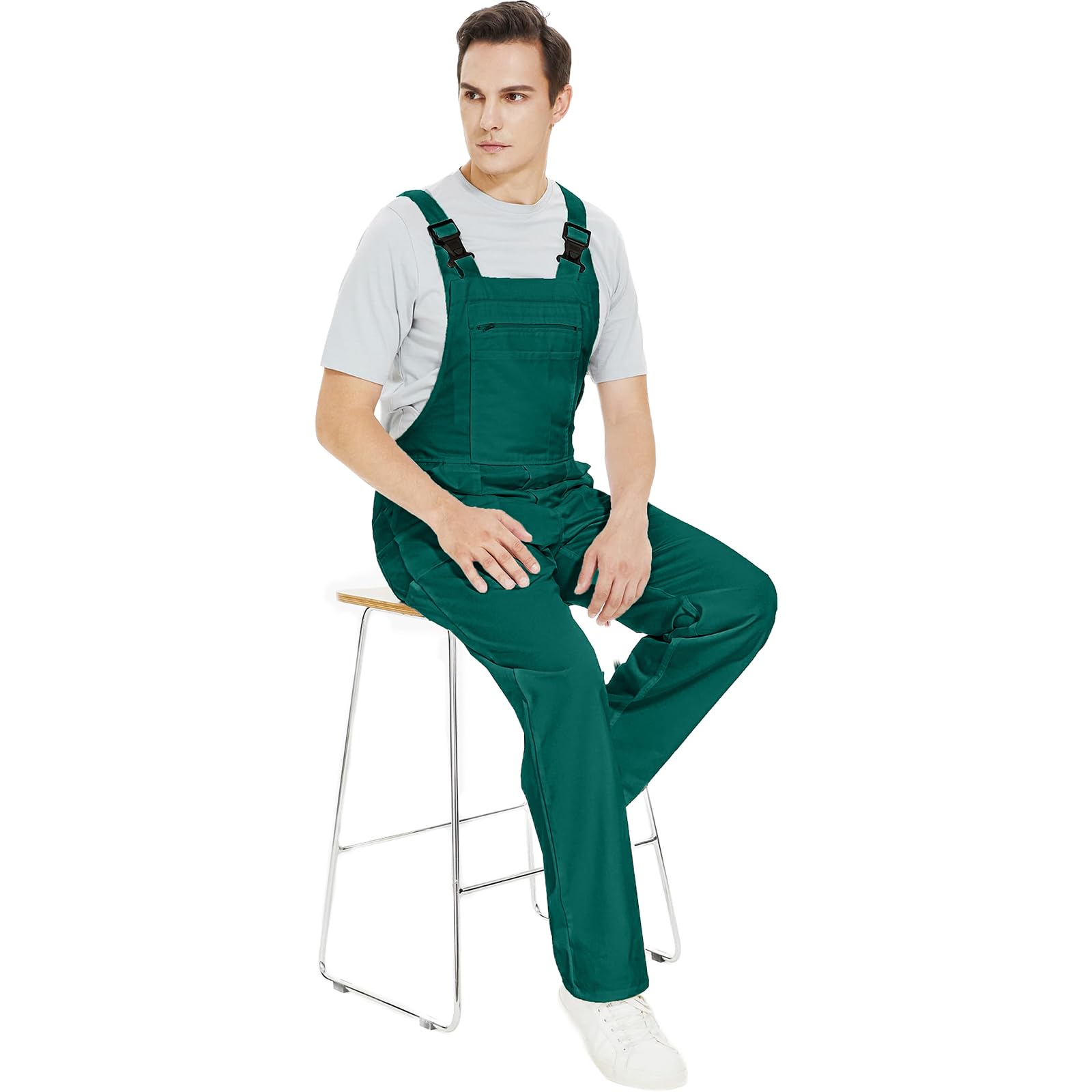 WORK IDEA Salopette de Travail pour Homme - Technologie Multi-Poches