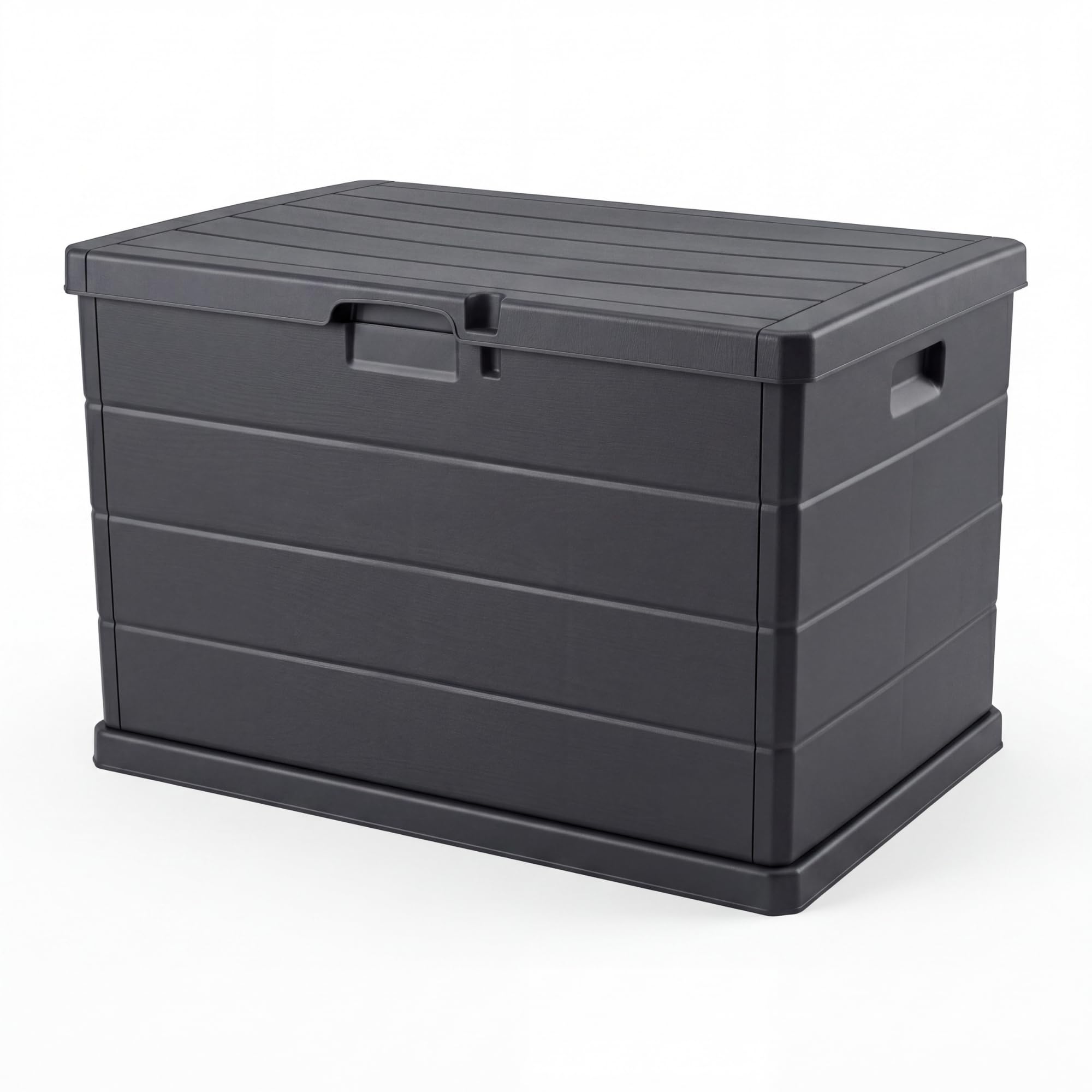 BigDean Coffre de jardin robuste - Étanche - 78 x 55 x 52 cm - Verrouillable - Fabriqué en Europe