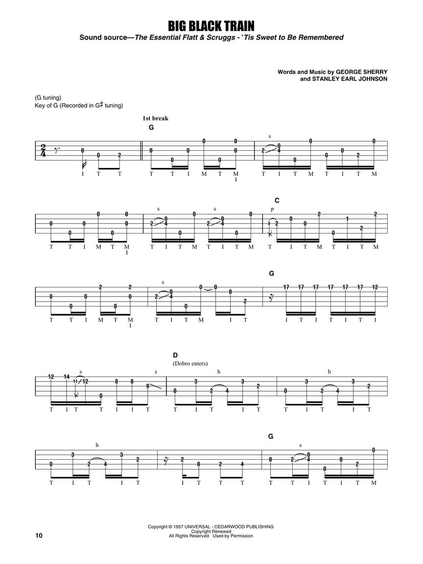 The Earl Scruggs Banjo Songbook: Selected Banjo Tab Accurately Transcribed for over 80 Tunes