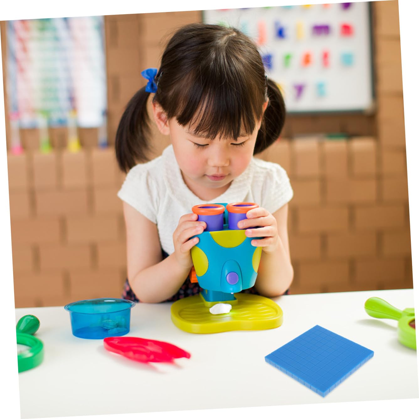 Cubo Conteggio Matematica Plastico per Ragazzo Ragazza | Gioco Apprendimento, Sviluppo Intelligenza e Percezione Spaziale, Articolo Didattico per Scuola