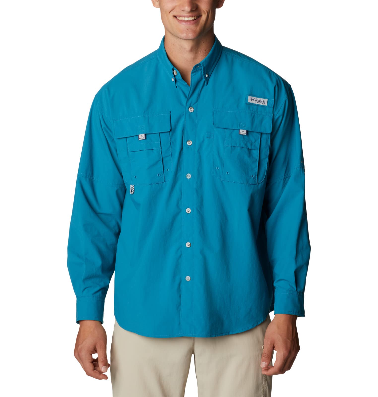 Columbia Men's PFG Bahama II Long Sleeve Fishing Shirt