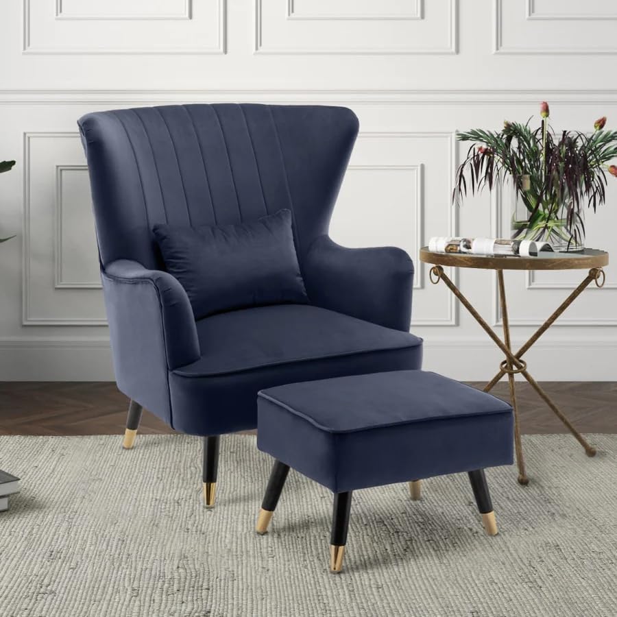 Image of Modern Chair Arm Chair Single Chair for Small Apartments, Chair for Living Room Bedroom