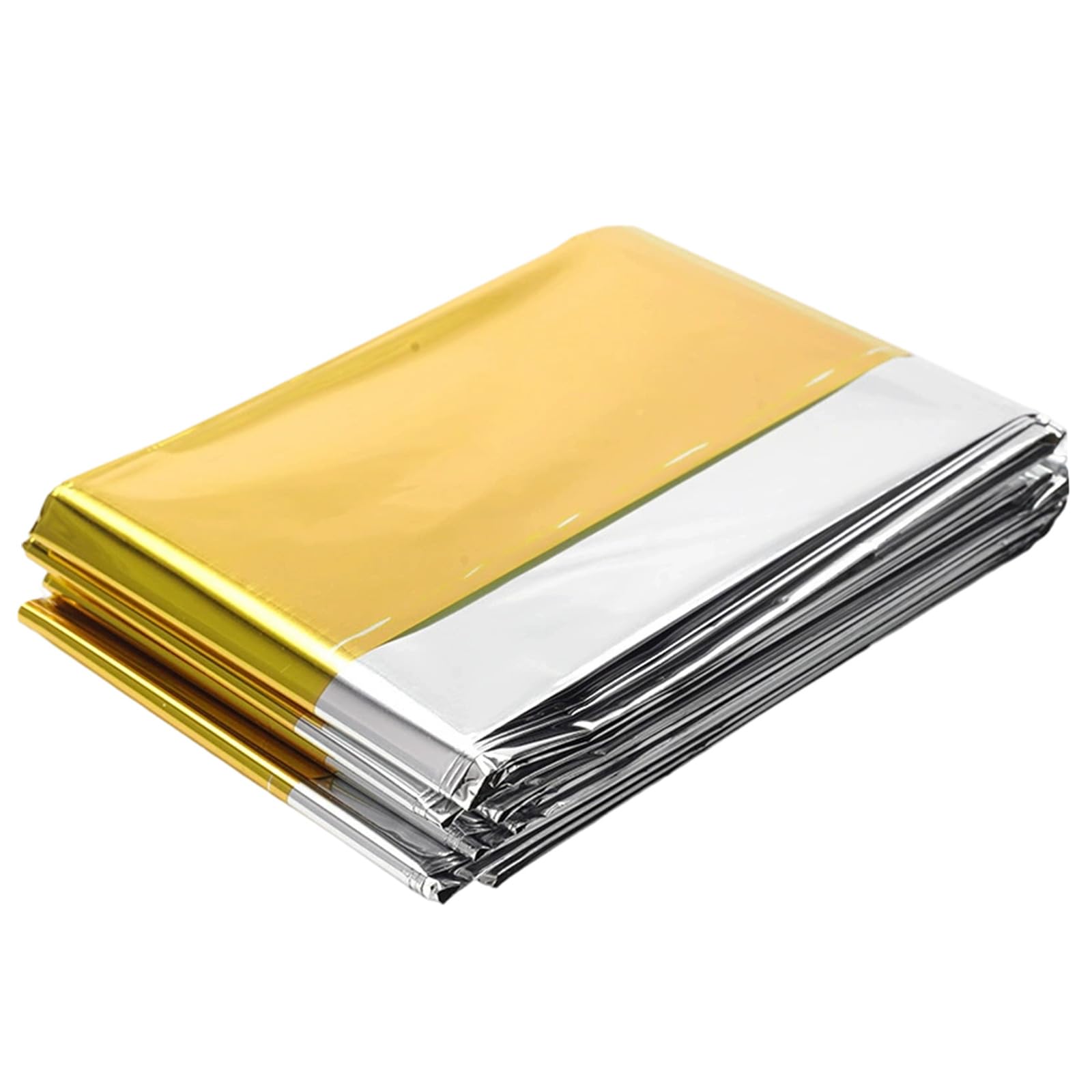 Buxuaaaa Emergencies Thermal Blanket Outdoor Survival Blankets Aluminum Film Blankets for Outdoor Camping Hiking Easy to Carry Insulation Blanket