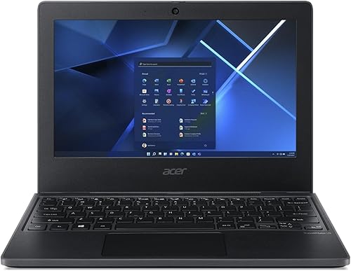 acer TravelMate B3 B311-33 TMB311-33-C3FM - Cuaderno HD de 11.6 pulgadas - HD - 1366 x 768 - Intel N100 Quad-core (4 núcleos) - 4 GB RAM total - 128