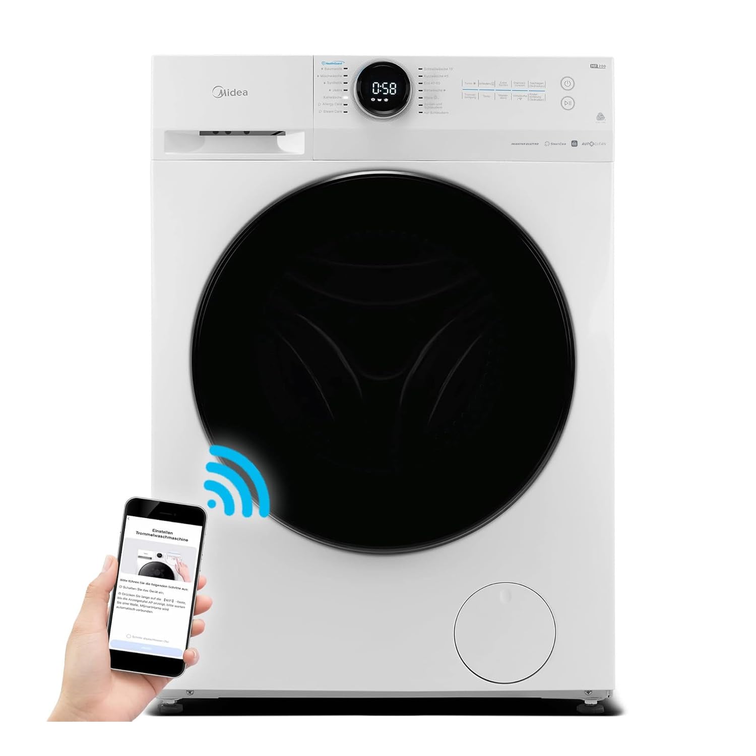 Midea MF200W100WB-14A Waschmaschine