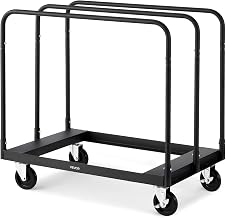 VEVOR Steel Panel Truck, 1500 LBS Panel Dolly Cart with 5" Swivel Casters and 36.02" x 24.02" Deck, Heavy-Duty Drywall Sheet Cart, Handling Wall Panel, Sheetrock, Lumber for Garage, Home, Warehouse