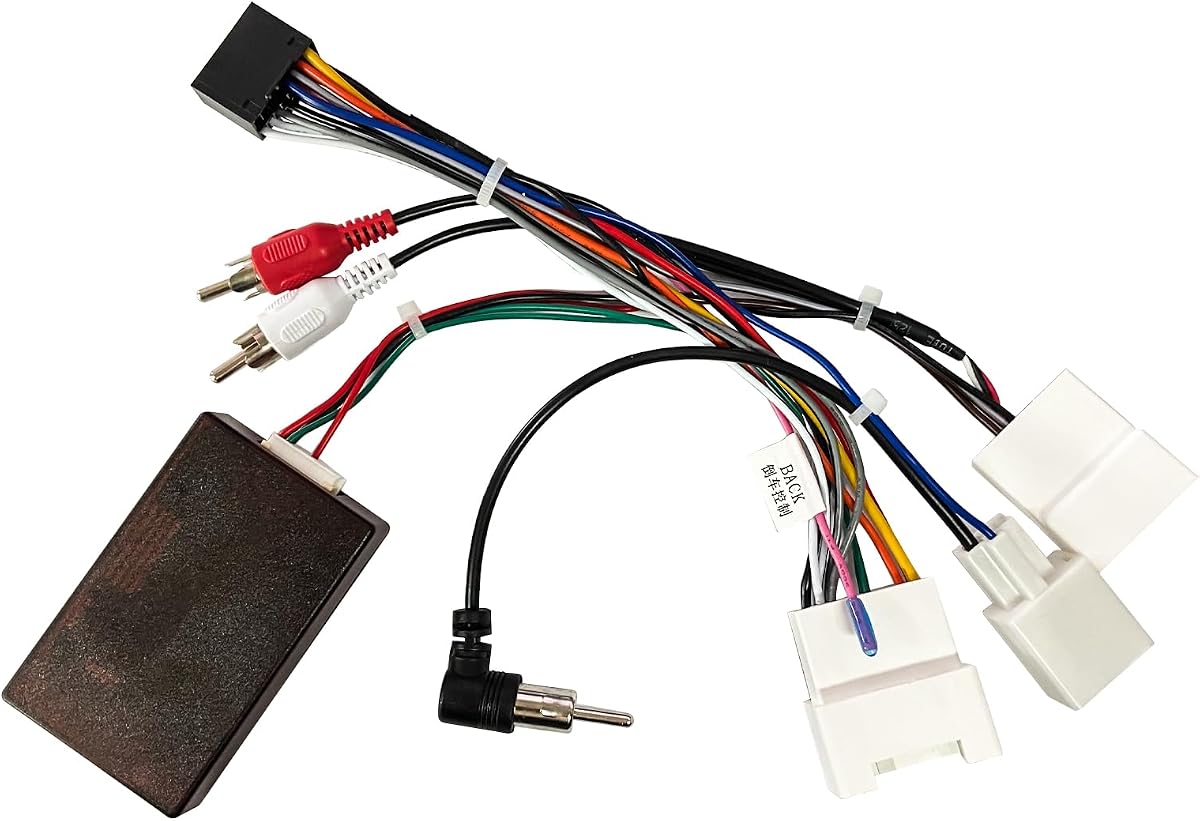 16Pin Wire Harness JBL Harness Adapter for Toyota Car Stereo Radio with Compatible Camry 2007 2011,Highlander Kluger 2007-2012,Pardo 2003-2009,Prius 2003-2009