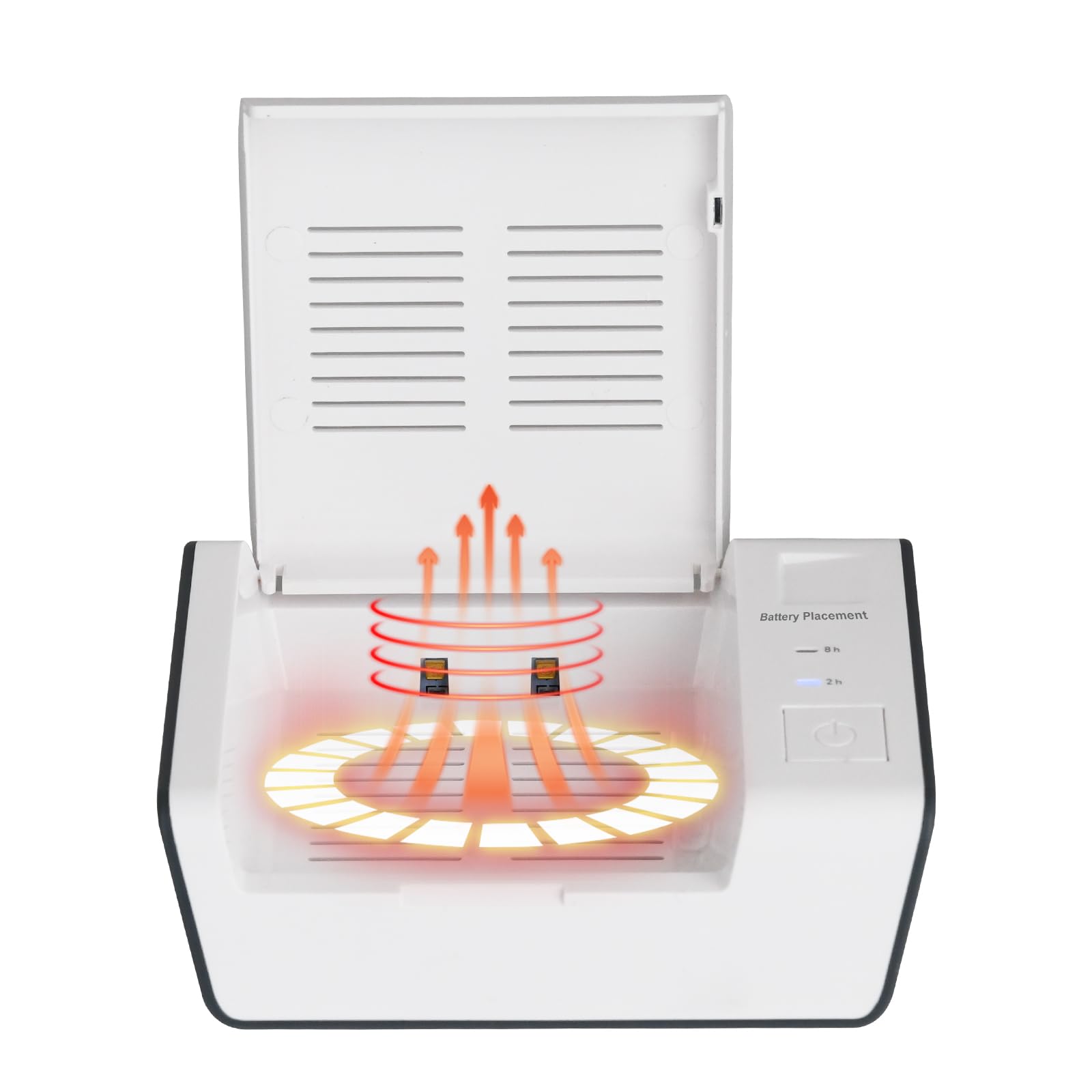 T55 Dehumidifier Cleaning Kit with U/V-C Light, Constant Temperature 95-113°F Drying, Compatible with Hea/ring Ai/ds, Airpods, Wireless Ea/rbuds, Ea/r molds, Bluetooth Devices