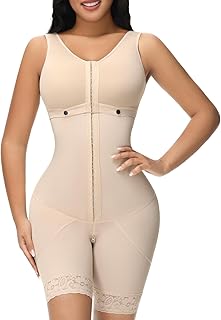 Fajas Colombianas Shapewear for Women Tummy Control Bodysuit Body Shaper for Women Post Surgery Compression