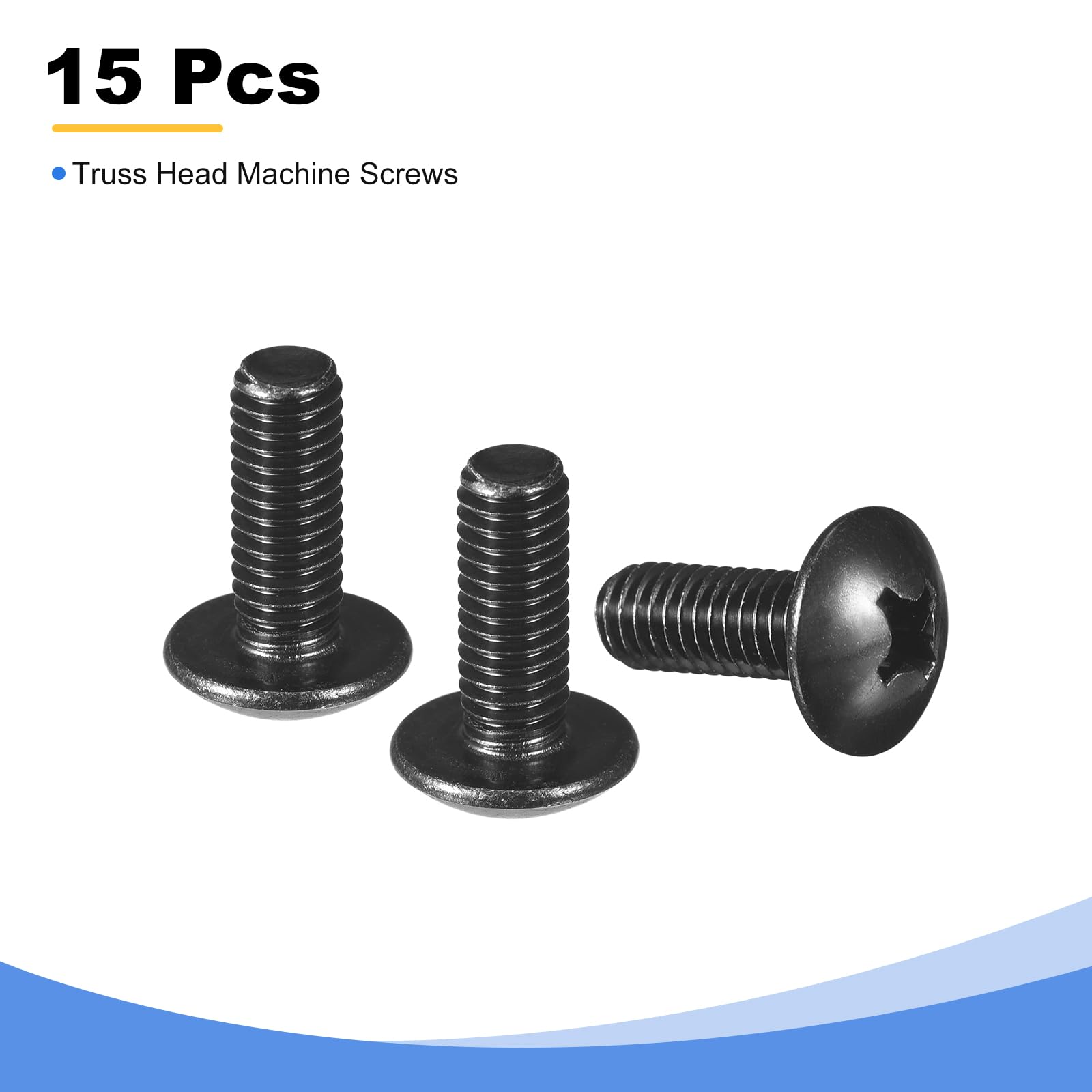 Viti Meccaniche, Viti A Testa Bombata Phillips, M6 X 16 Mm - Foto 3