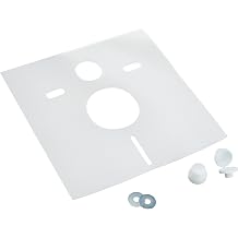 Sanit 16.002.00.0000 Soundproofing set for wall toilet and bidet white 1-pack