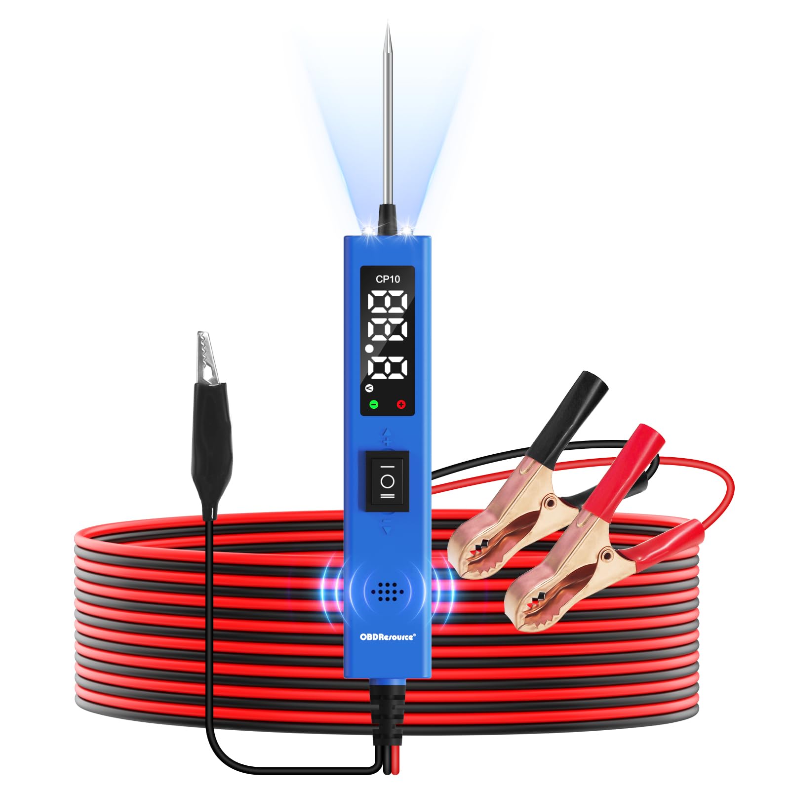 12/24V KFZ Prüflampe Power Probe Stromkreistester Elektrosystem Durchgangsprüfer